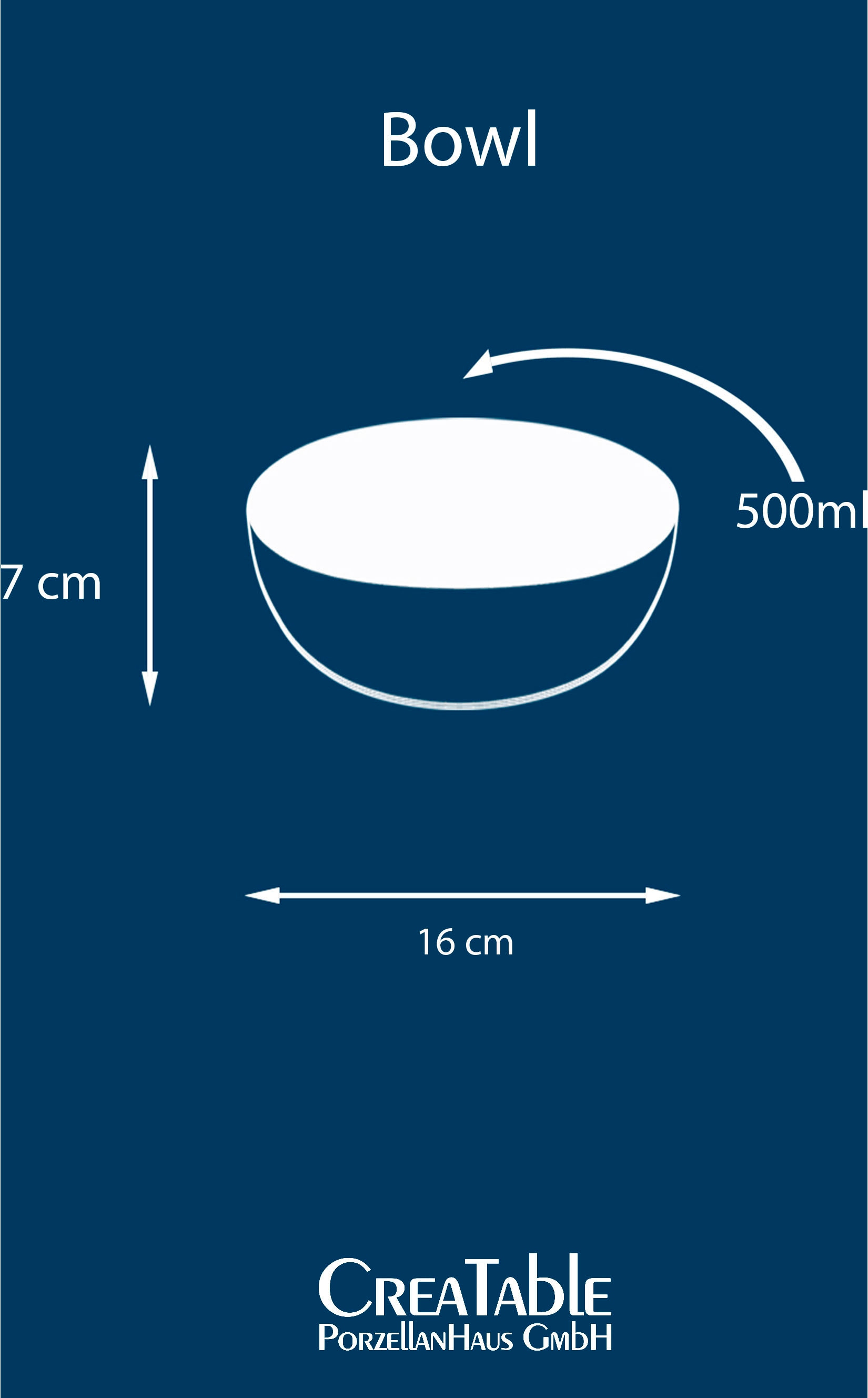 CreaTable Schüssel »Yuki«, 4 tlg., aus Steinzeug, Reaktiv-Digitaldruck, jedes Stück ein Unikat, Ø 16 cm