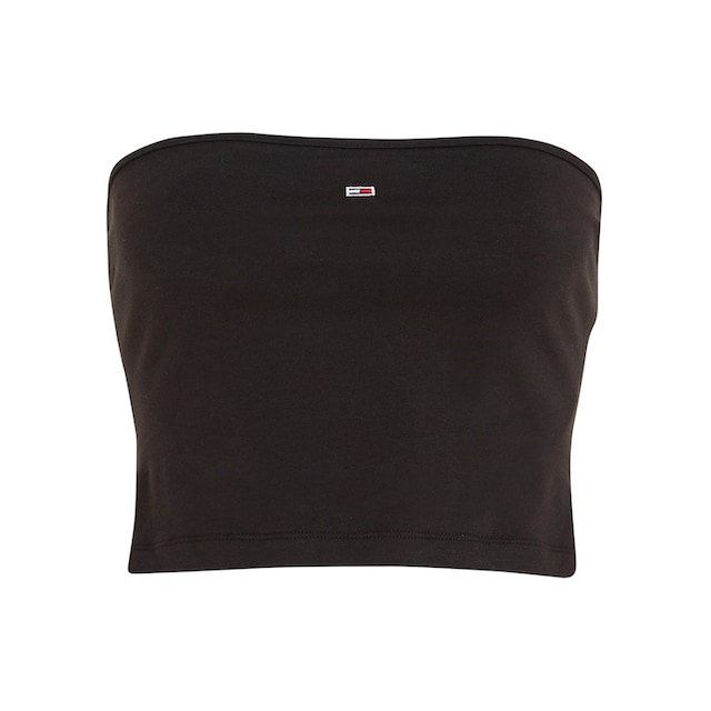 Tommy Jeans Bandeautop »TJW ESSENTIAL TUBE TOP«, mit Tommy Jeans Logo-Flag  bei ♕