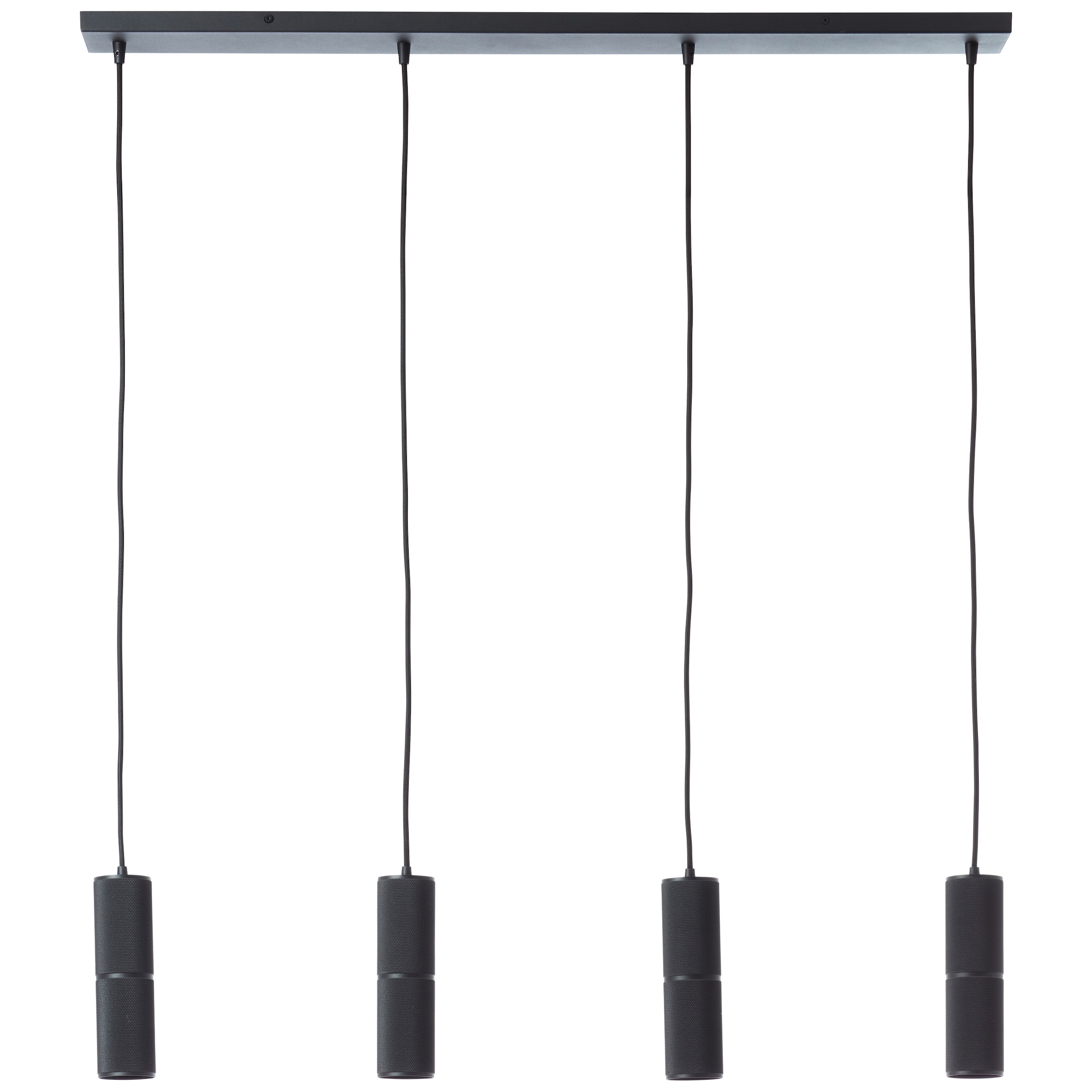 Brilliant Pendelleuchte »Marty«, 4 flammig, Leuchtmittel GU10 | LED wechselbar, LED-Pendellampe, B: 92 cm, 4x 350 lm, 3000 K