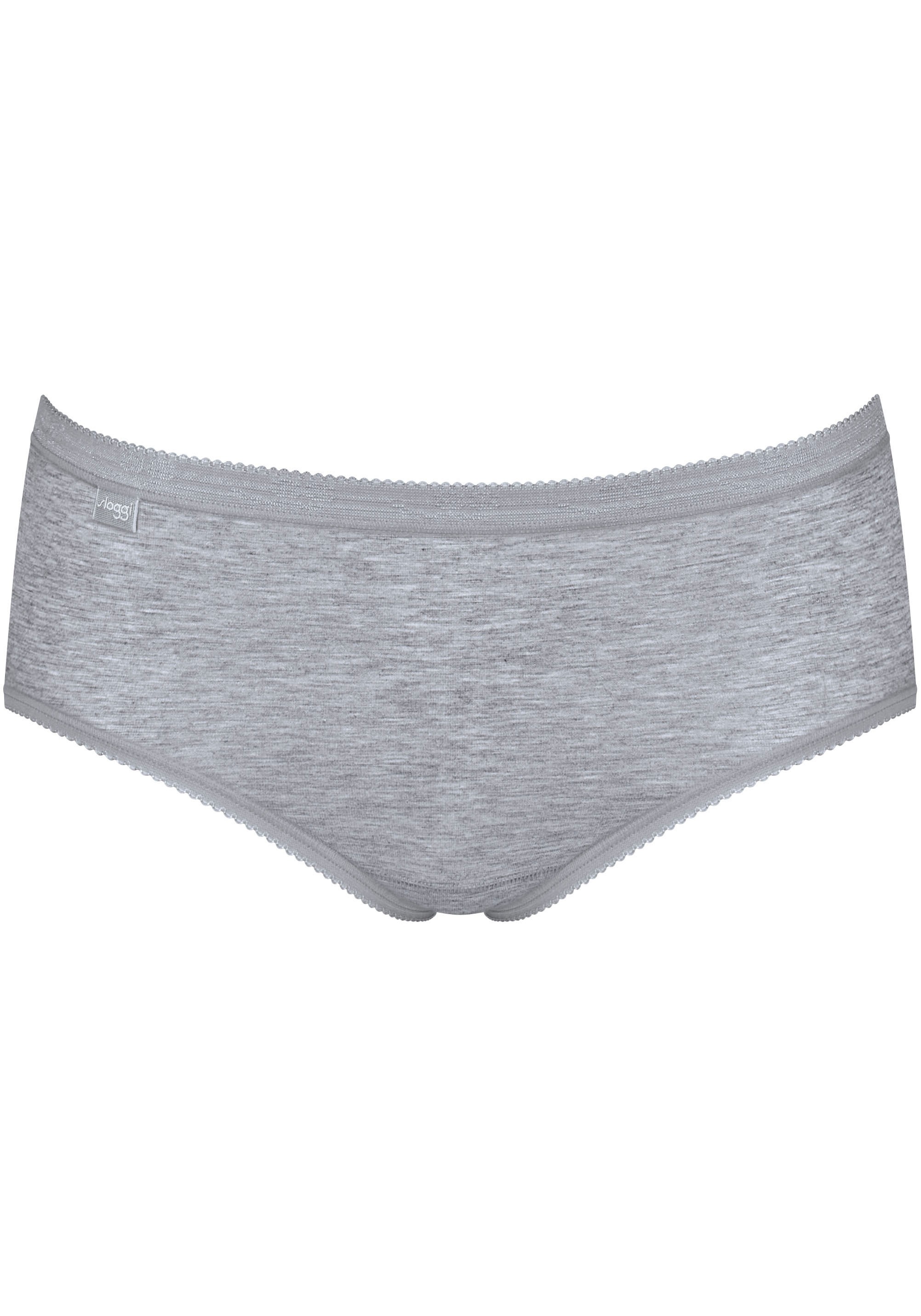 sloggi Slip »Basic+ Midi C4P«, (4er Pack), perfekter Sitz