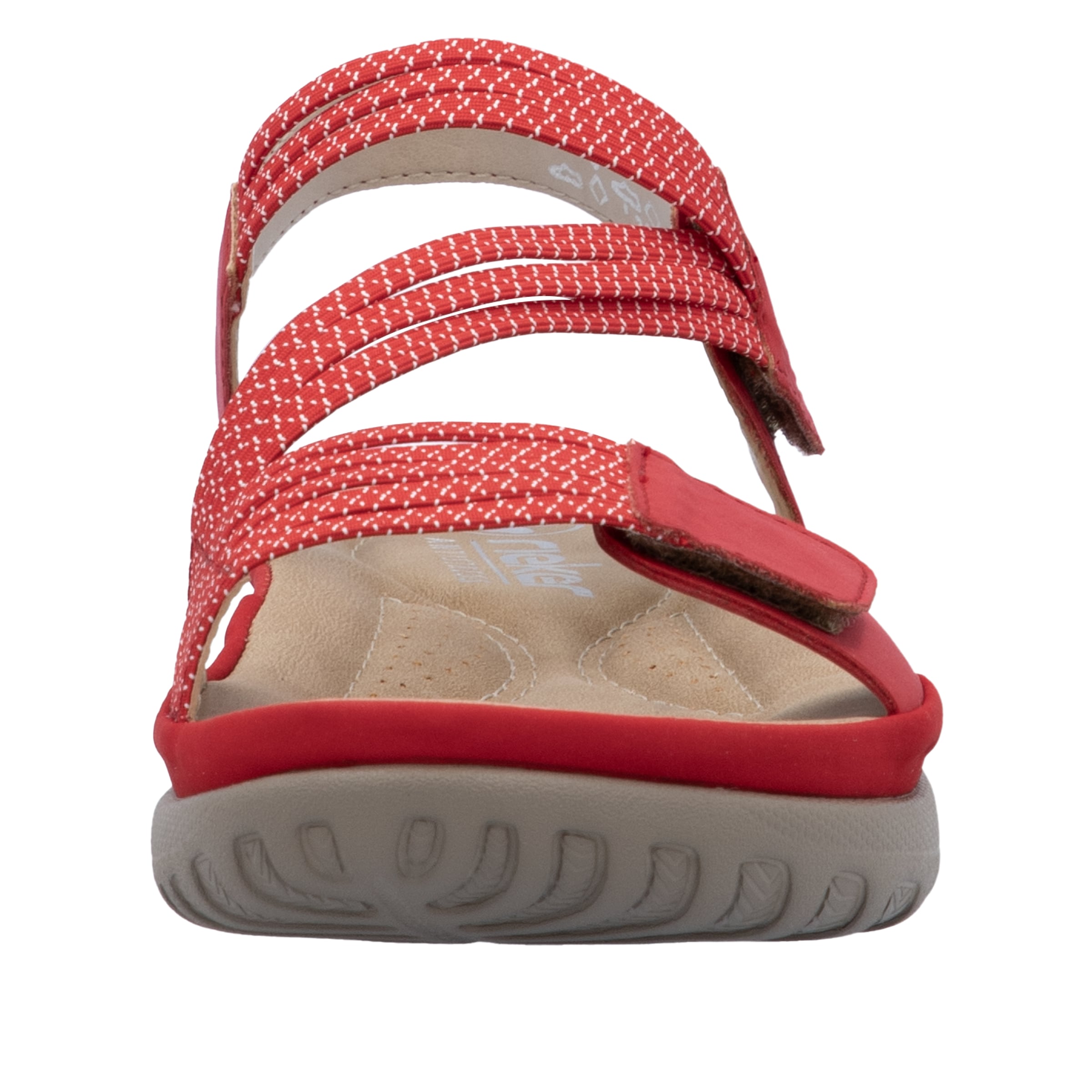 Rieker Riemchensandale  Sommerschuh, Sandalette, Keilabsatz, mit Gummizügen