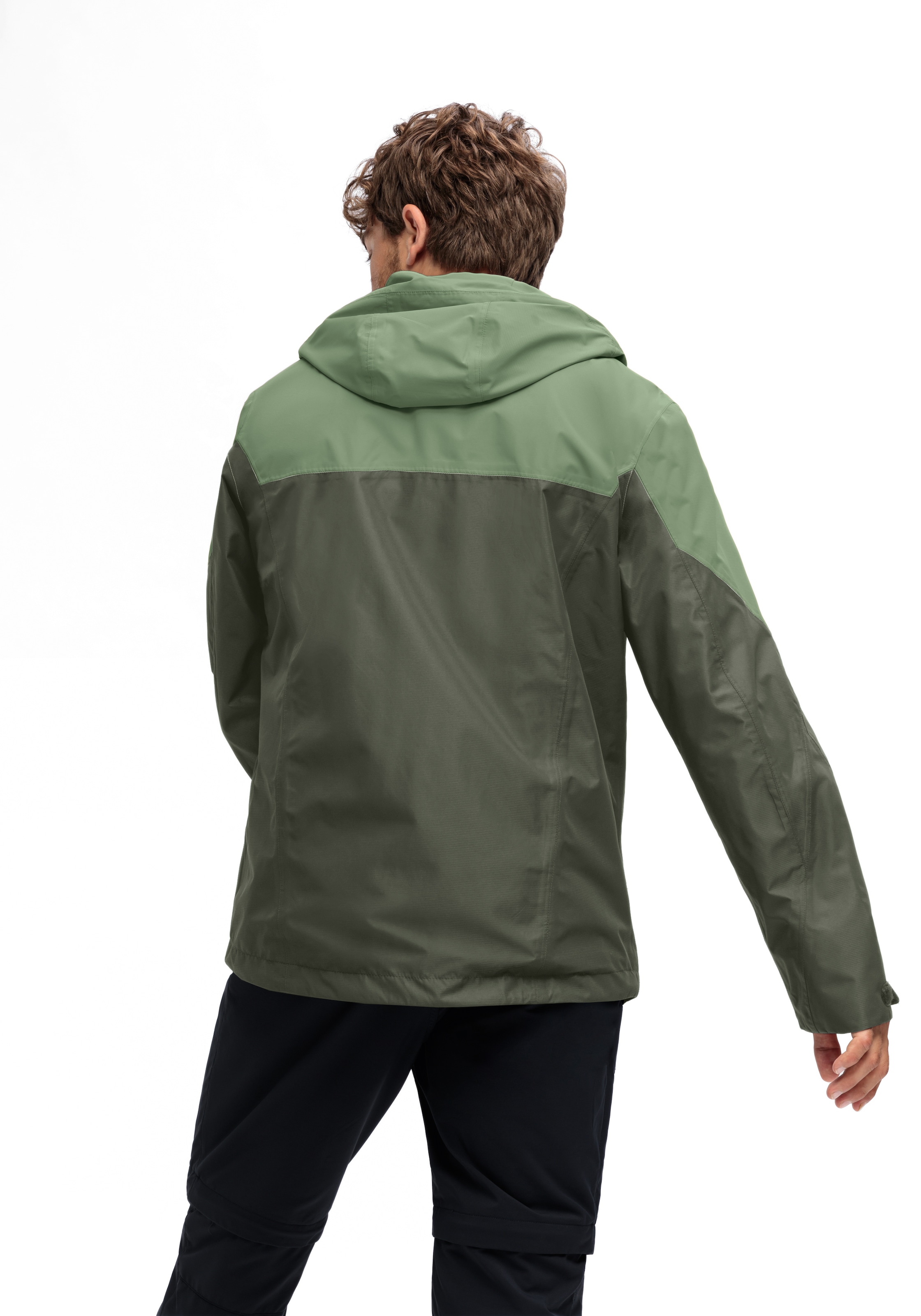 Maier Sports Outdoorjacke »Schlufterkopf M«, Herren Jacke wasserdicht, Funktionsjacke 3 Taschen außen + Innentasche