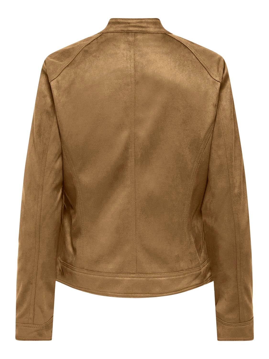 ONLY Lederimitatjacke »ONLBANDIT FAUX SUEDE JACKET OTW«, ohne Kapuze