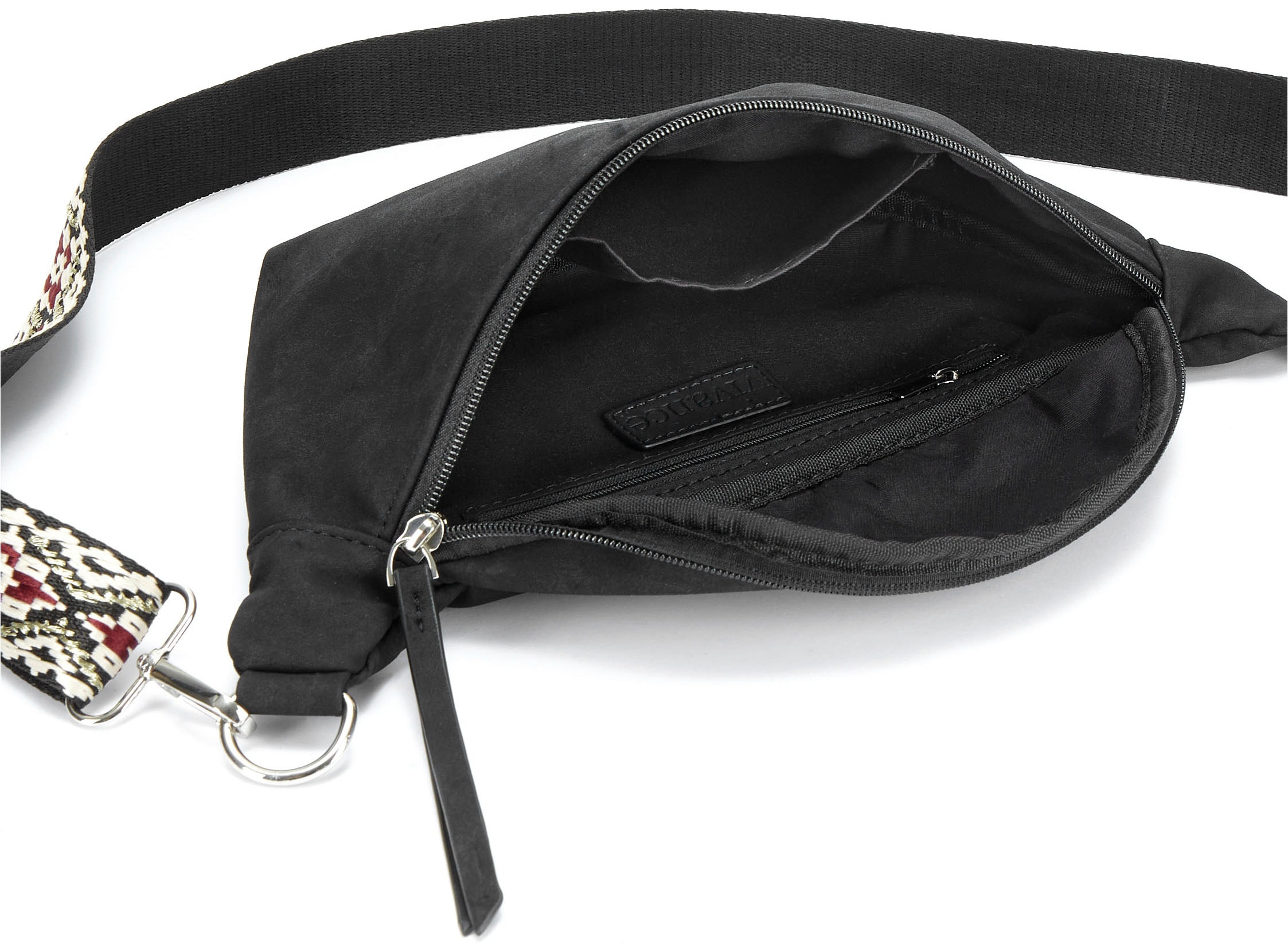 Vivance Bauchtasche »Umhängetasche, Hüfttasche«, Crossbody-Bag, Gürteltasche, austauschbarer Schulterriemen VEGAN