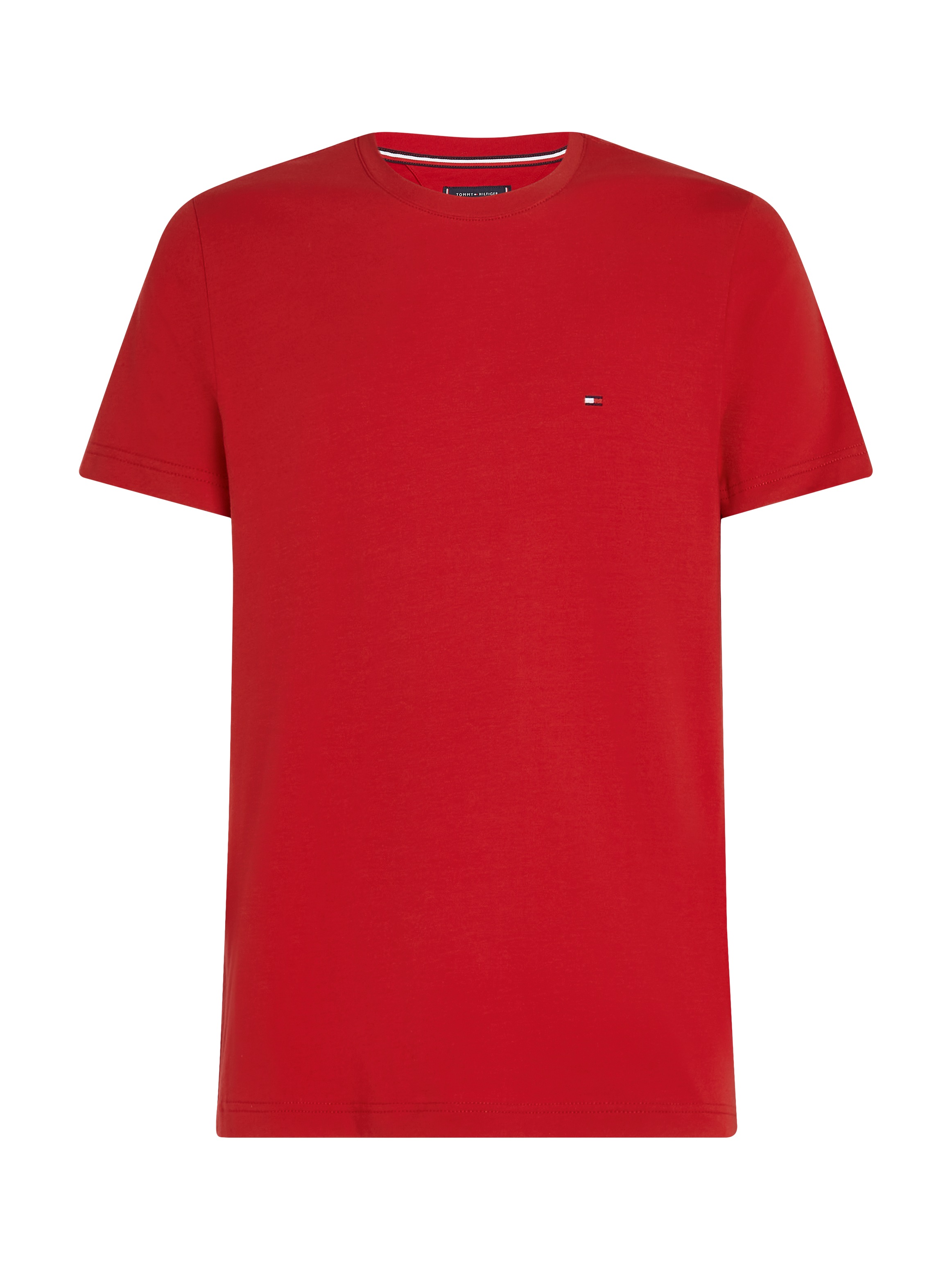 Tommy Hilfiger T-Shirt »STRETCH SLIM FIT TEE«, mit Rundhalsausschnitt