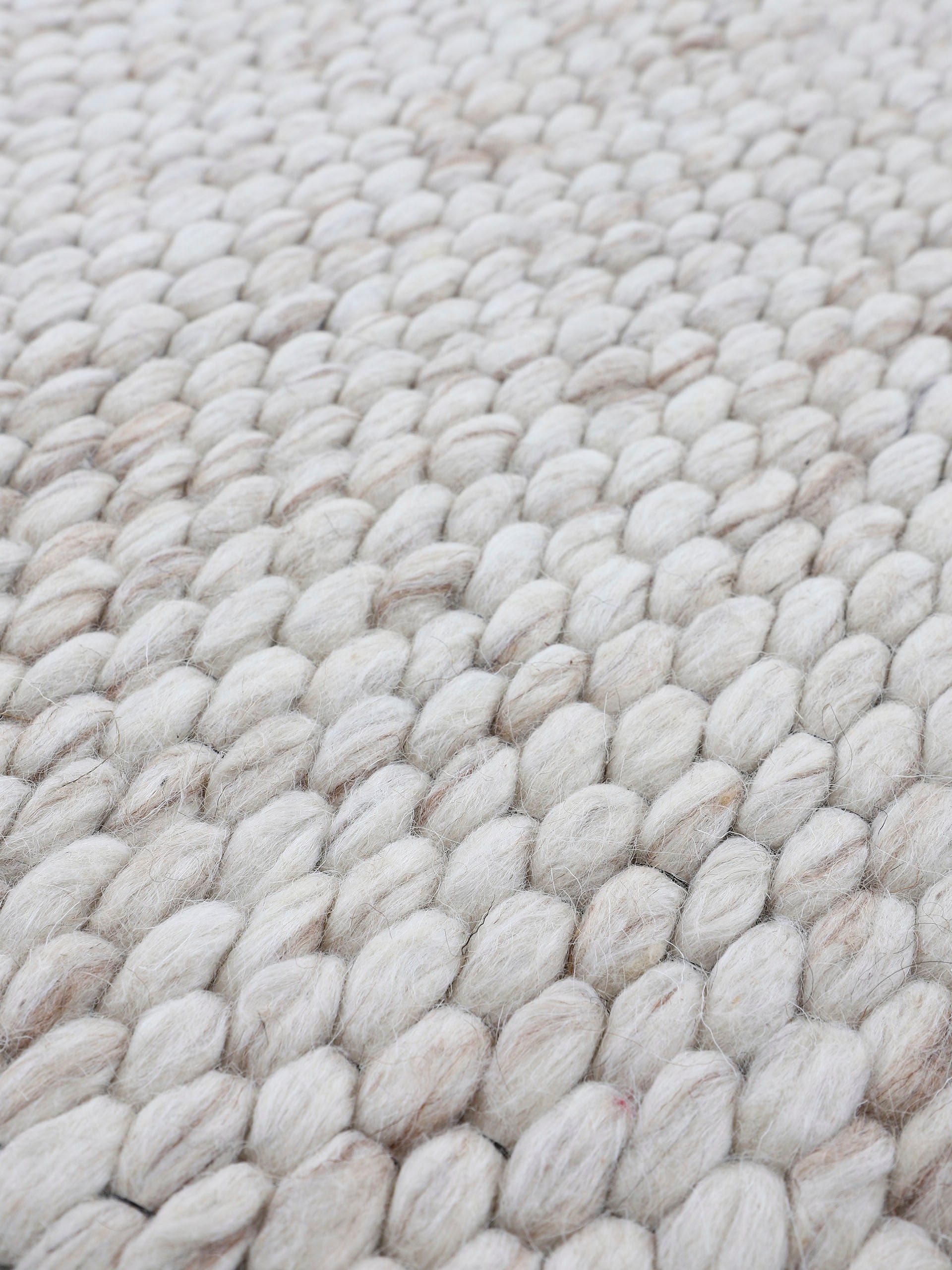 carpetfine Läufer »Sina«, rechteckig, 14 mm Höhe, Handweb Teppich, reine Wolle, meliert, handgewebt, weich & kuschelig