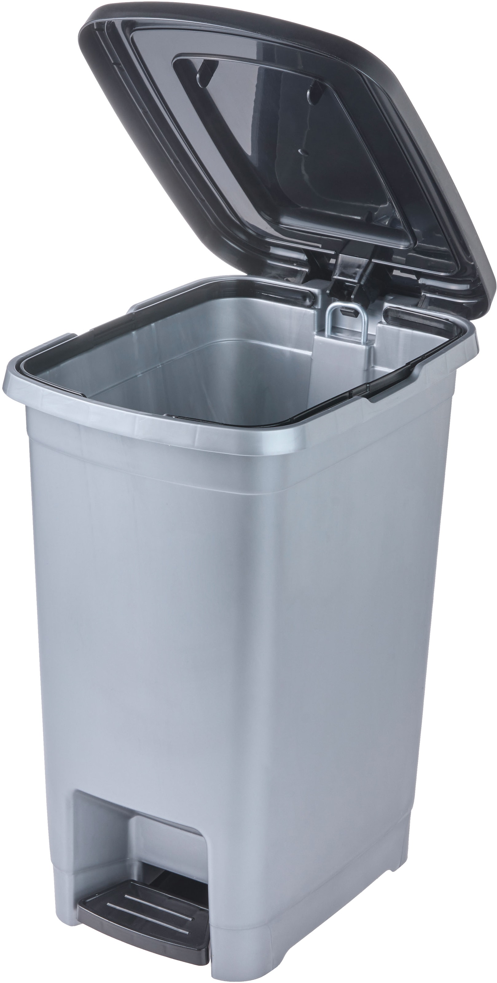 keeeper Mülleimer »olaf« leicht zu reinigen, komfortables Öffnen und Schließen mit Tretpedal