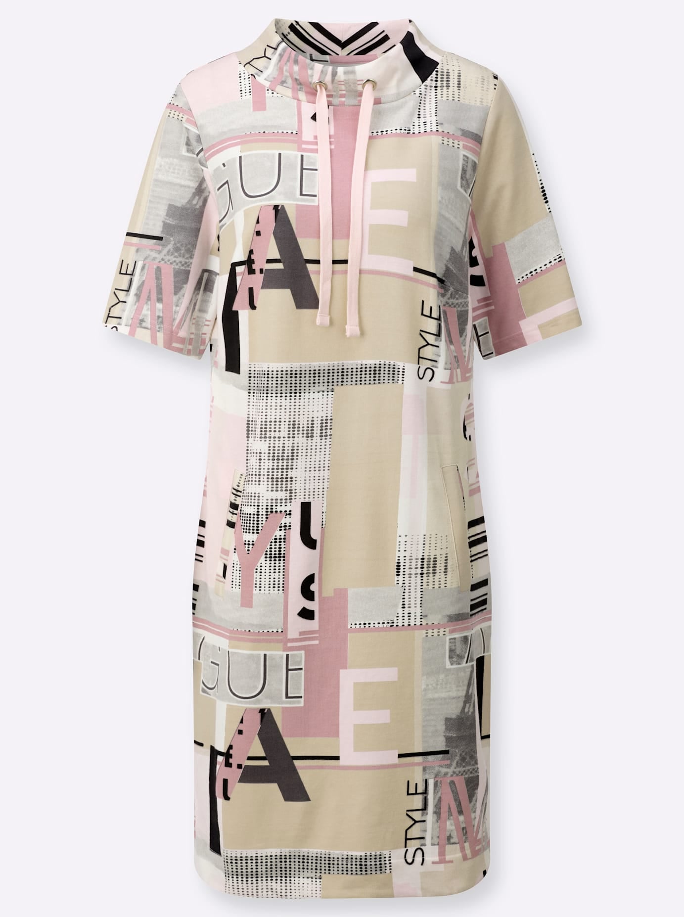 Inspirationen Sweatkleid »Shirtkleid«