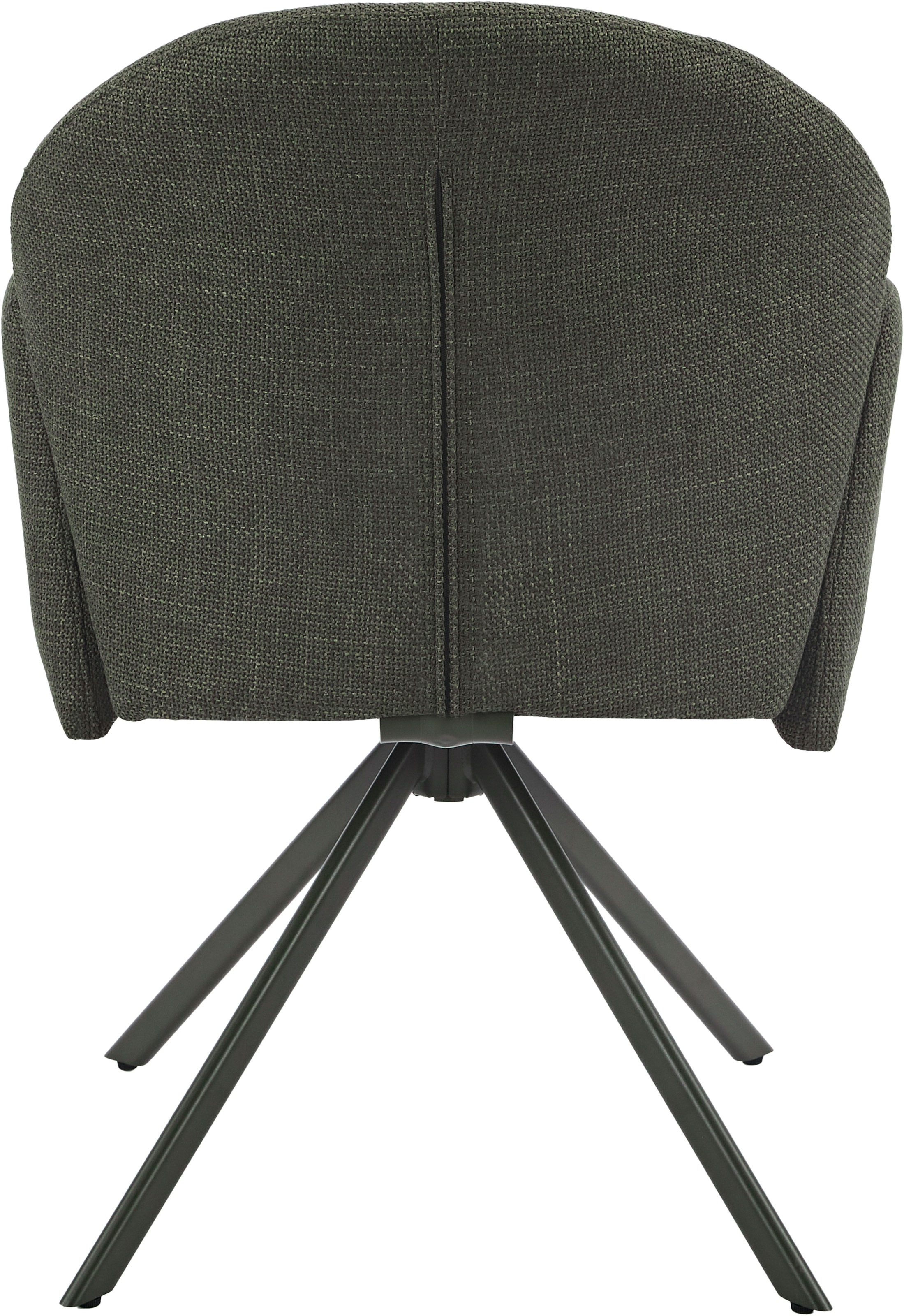 HELA Armlehnstuhl »HOLLY« (Set) 1 Stk.360° drehbar, Armlehnen, Gestell angepasst, Swing Back Komfortrücken
