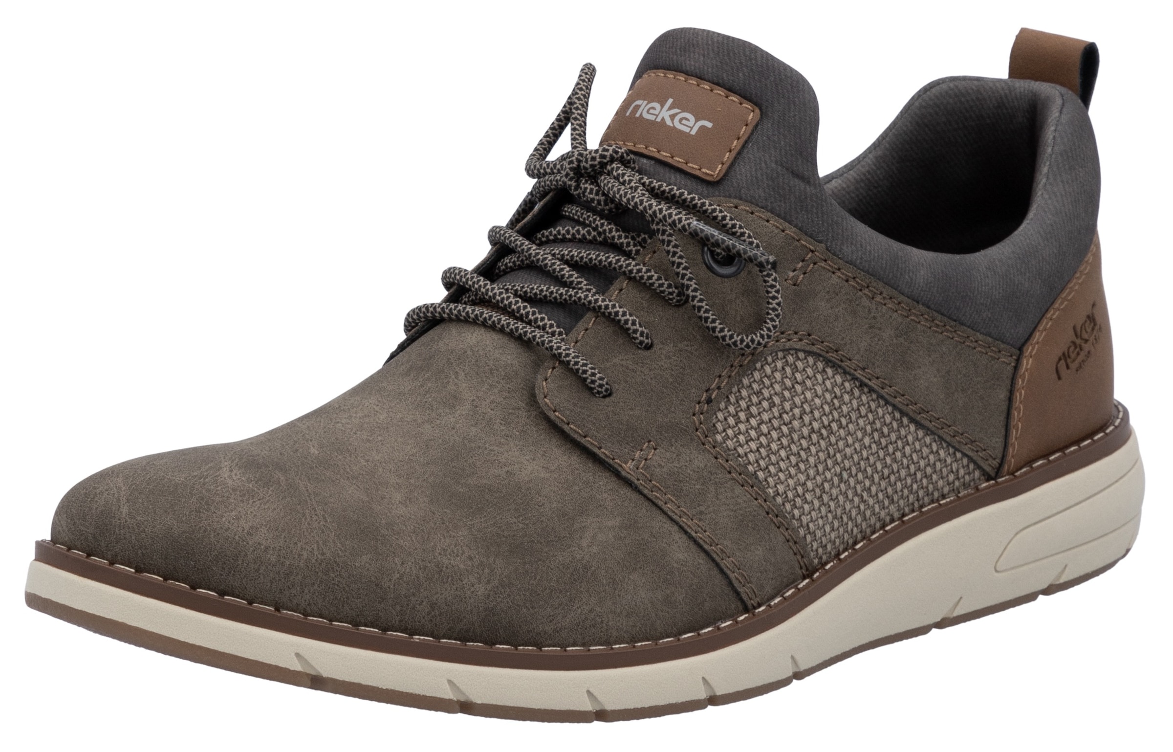 Rieker Slip-On Sneaker, Slipper, Freizeitschuh, Halbschuh mit modischer Laufsohle