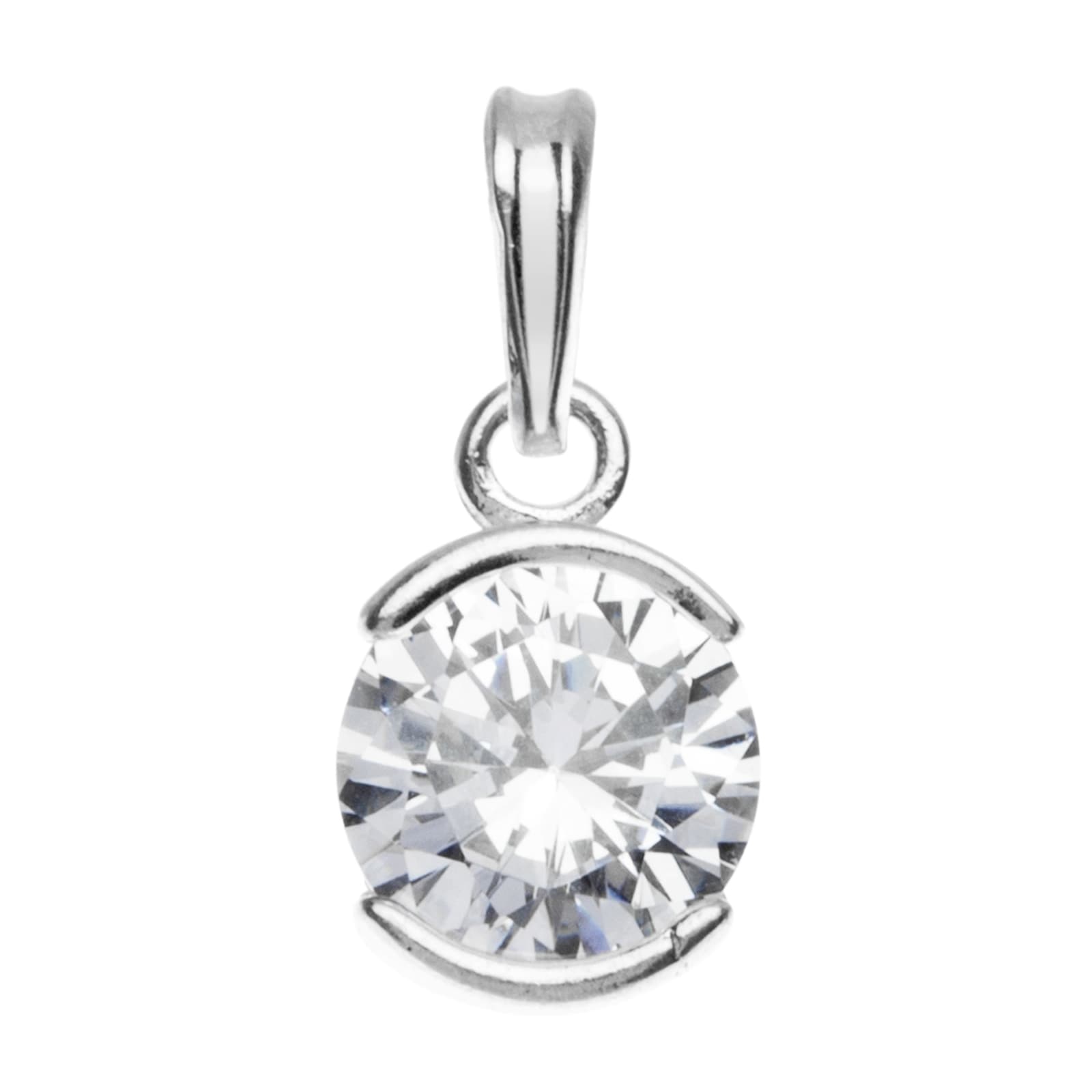 OSTSEE-SCHMUCK Kettenanhänger »- Fronika 10 mm - Silber 925/000 - Zirkonia«
