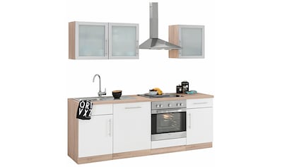 wiho Küchen Küchenzeile »Aachen«, ohne E-Geräte, Breite 220 cm kaufen