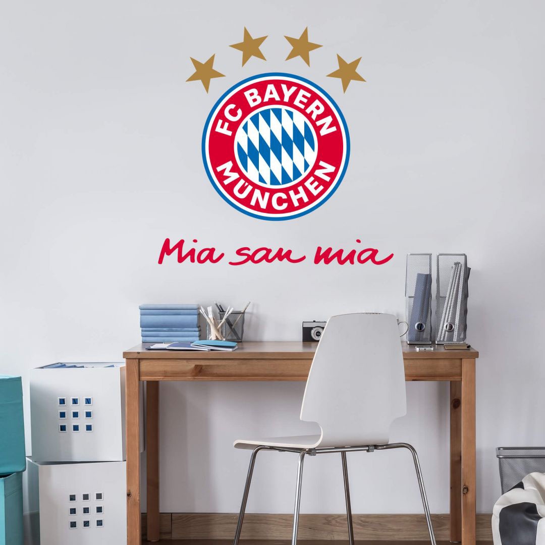Raten Wandtattoo (1 auf Bayern »FC San Mia München Mia«, St.) Wall-Art bestellen