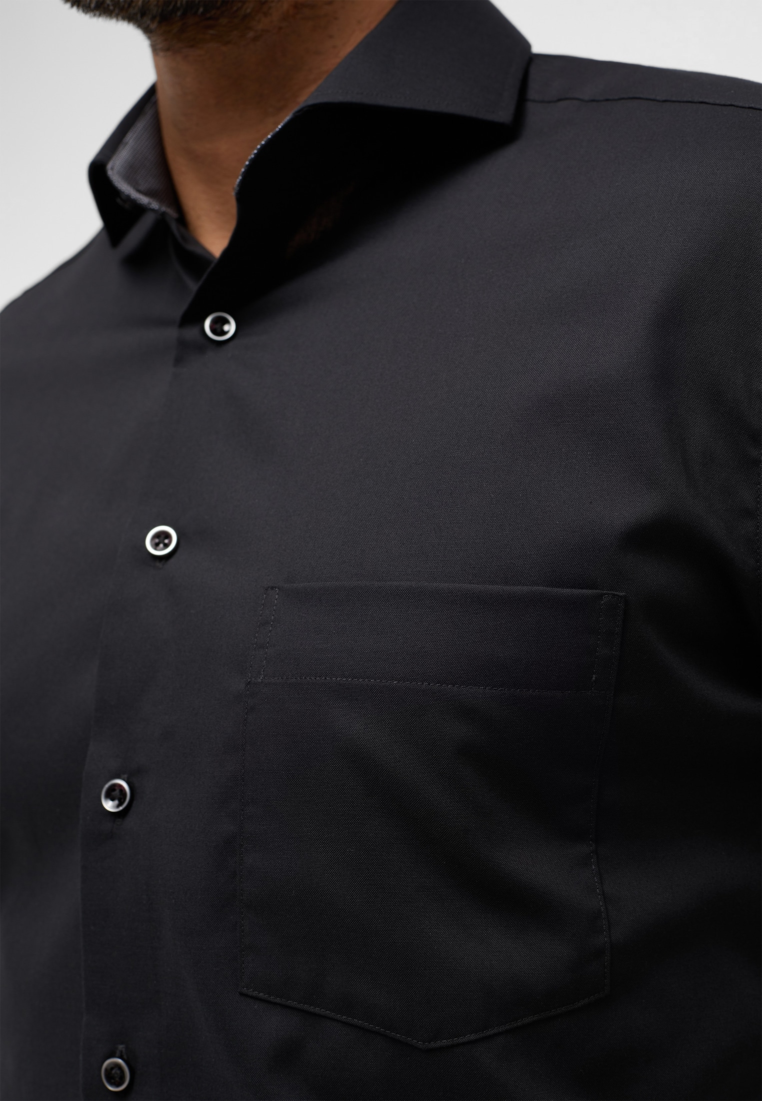 Eterna Langarmhemd »MODERN FIT« NON IRON (bügelfrei)