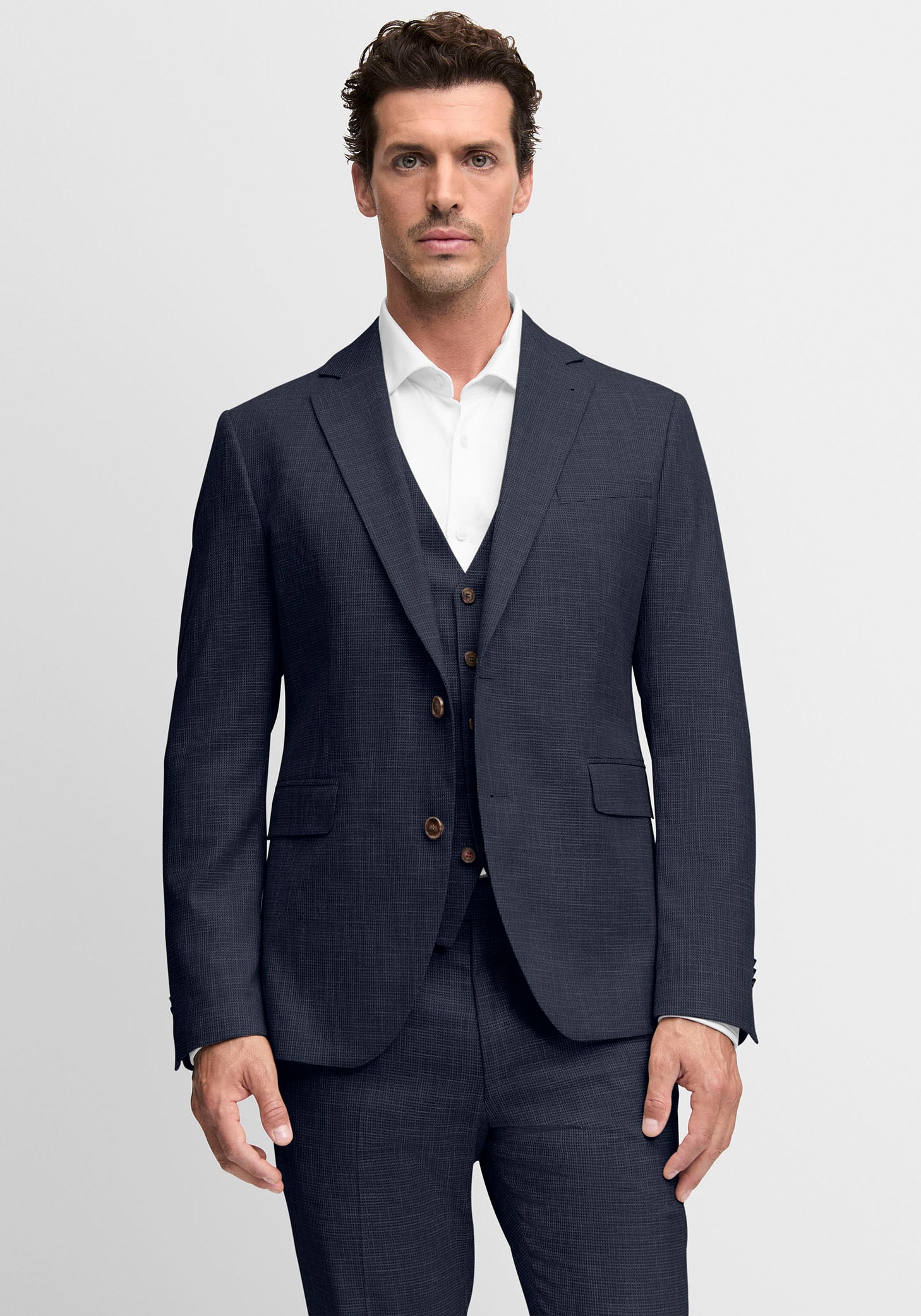 Cinque Baukastensakko »CIDATA« in dezentem Muster, Regular Fit