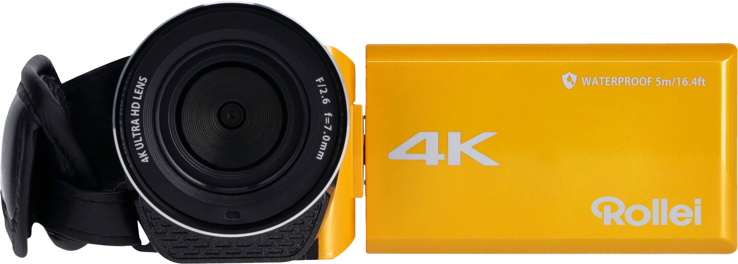 Rollei Unterwasser-Camcorder »Movieline UHD 5m Waterproof«, 4K Ultra HD