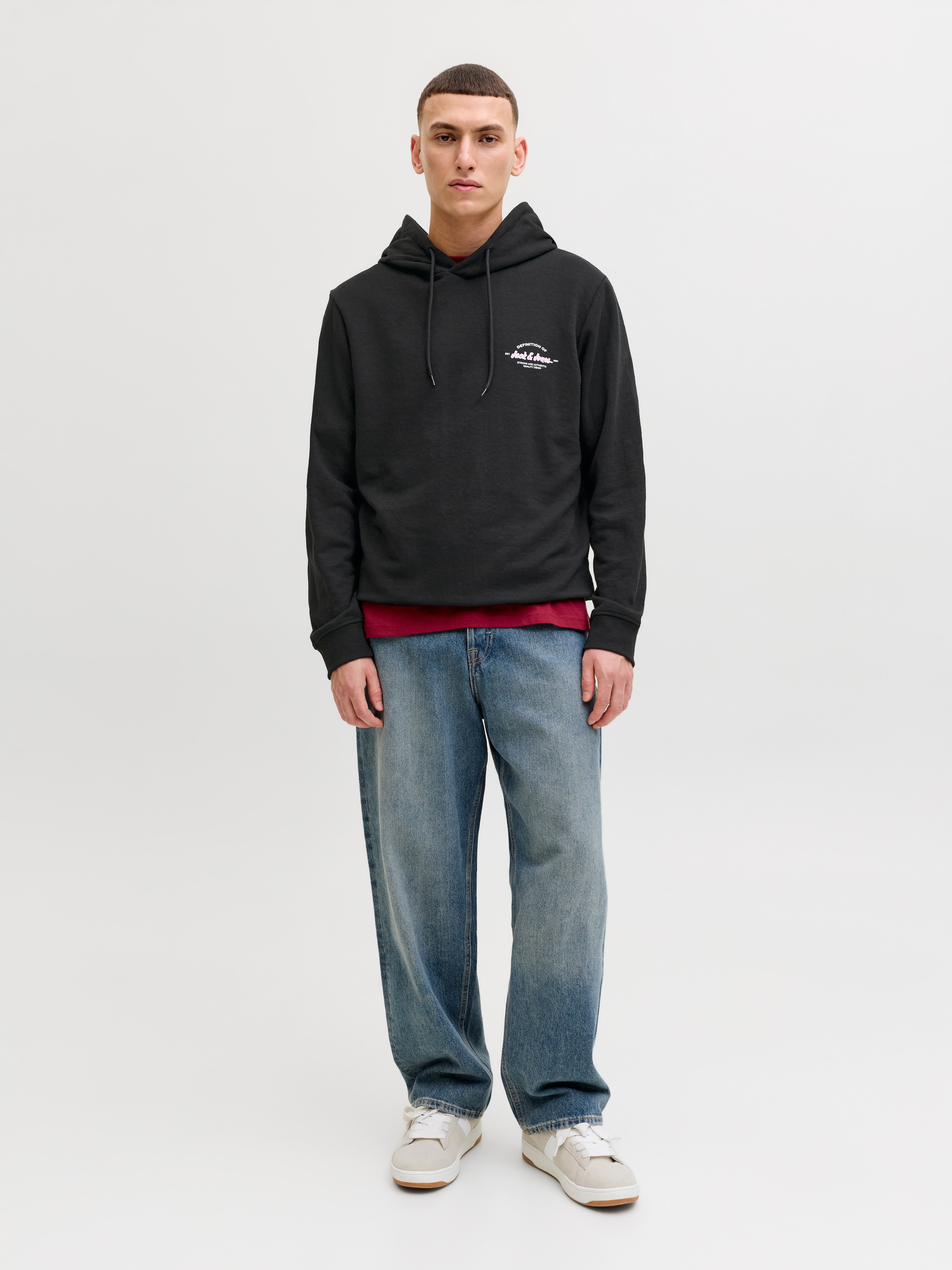 Jack & Jones Kapuzensweatshirt »JJBRANDON SWEAT HOOD«

