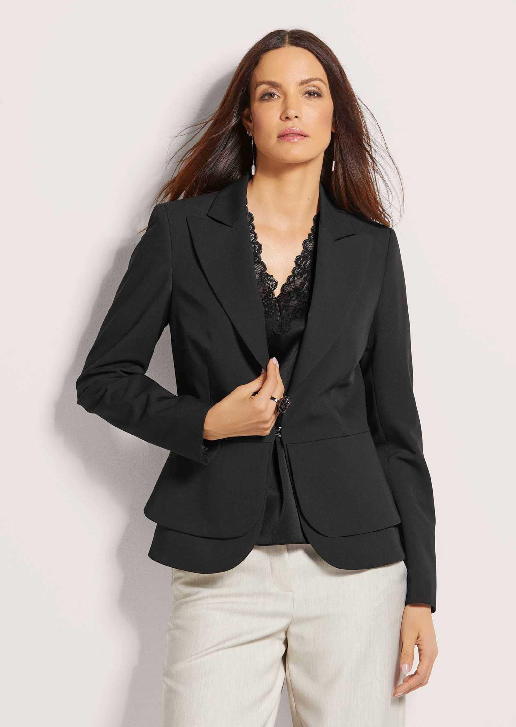 MADELEINE Jackenblazer »Blazer Kurzer Schößchen-Blazer«