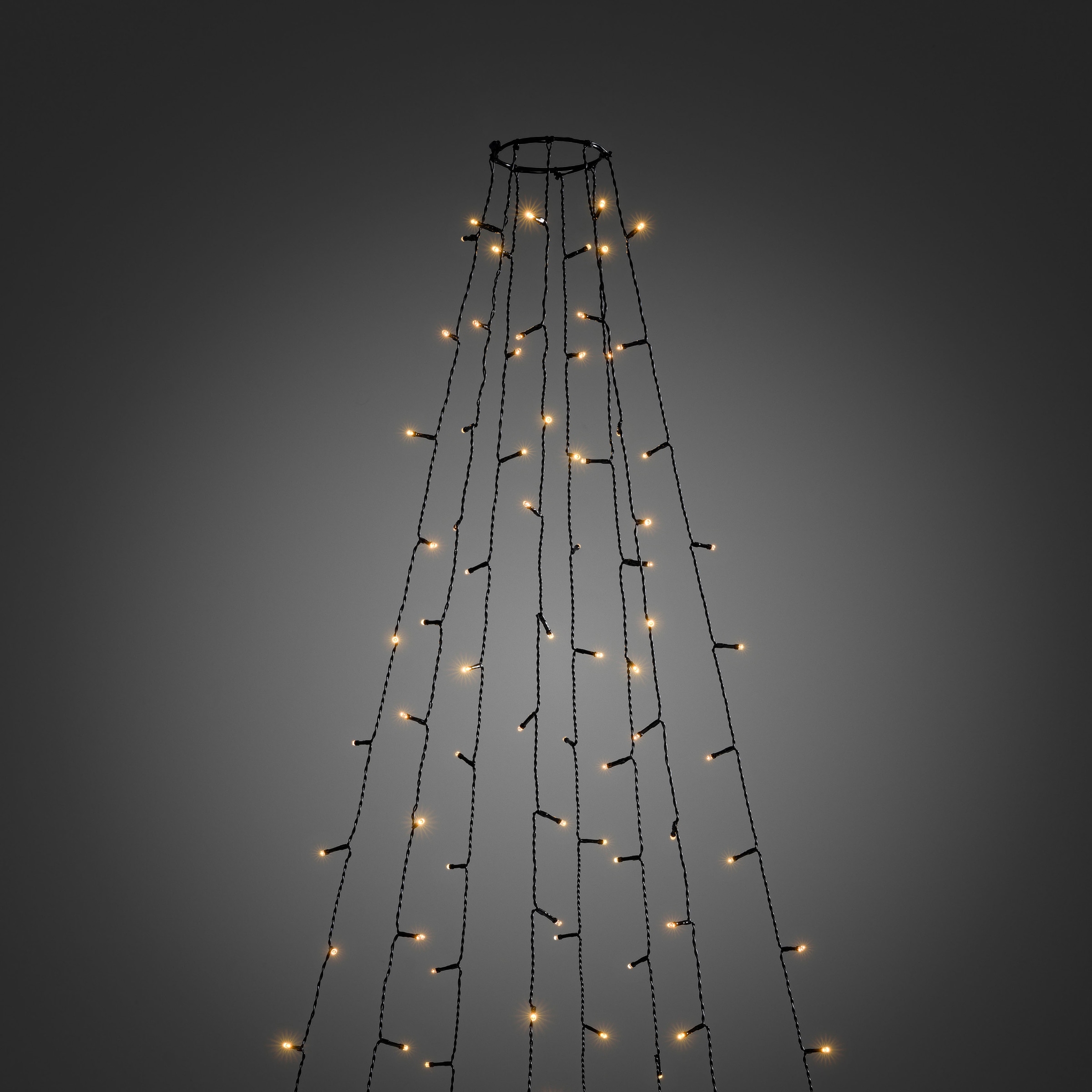 KONSTSMIDE LED-Baummantel, 240 St.-flammig, LED Lichterkette mit Ring Ø 11, 8  Stränge à 30 Dioden günstig online kaufen | Baummäntel