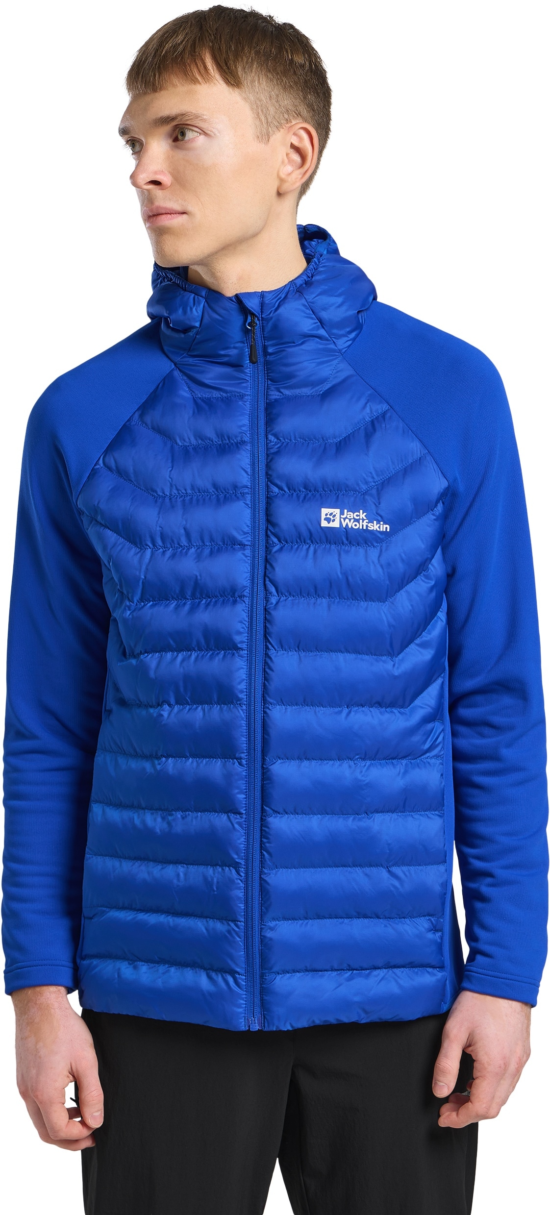 Jack Wolfskin Hybridjacke »ROUTEBURN PRO HYBRID M« mit Kapuze