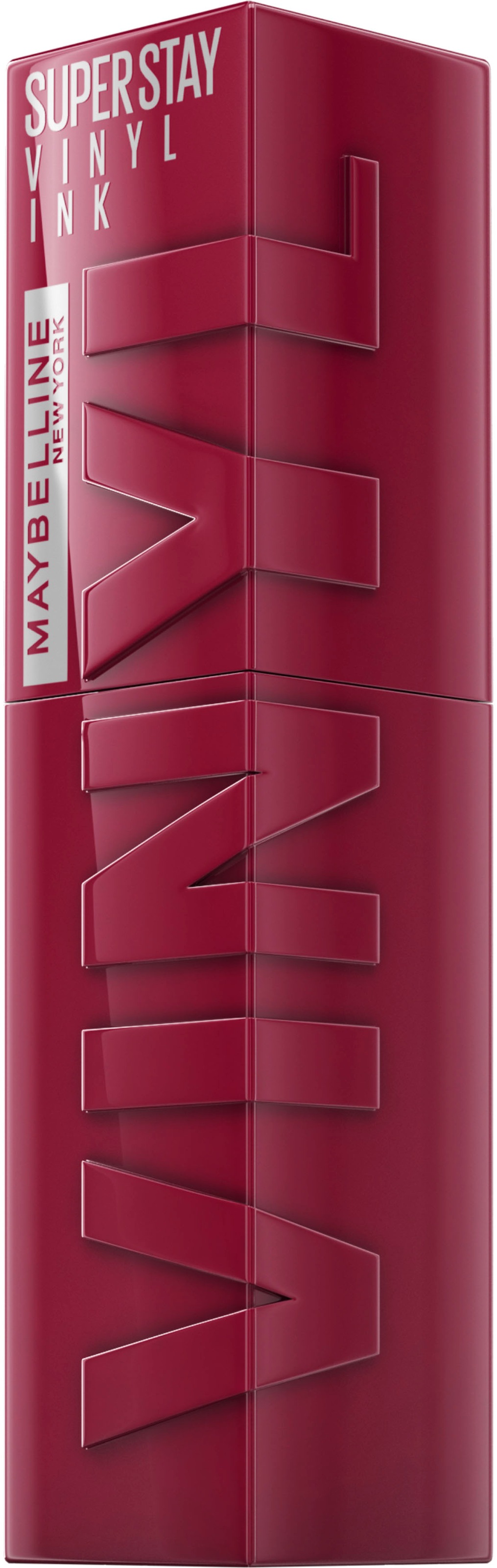 MAYBELLINE NEW YORK Lippenstift »Super Stay Vinyl Ink«, mit natürlichen Inhaltstoffen