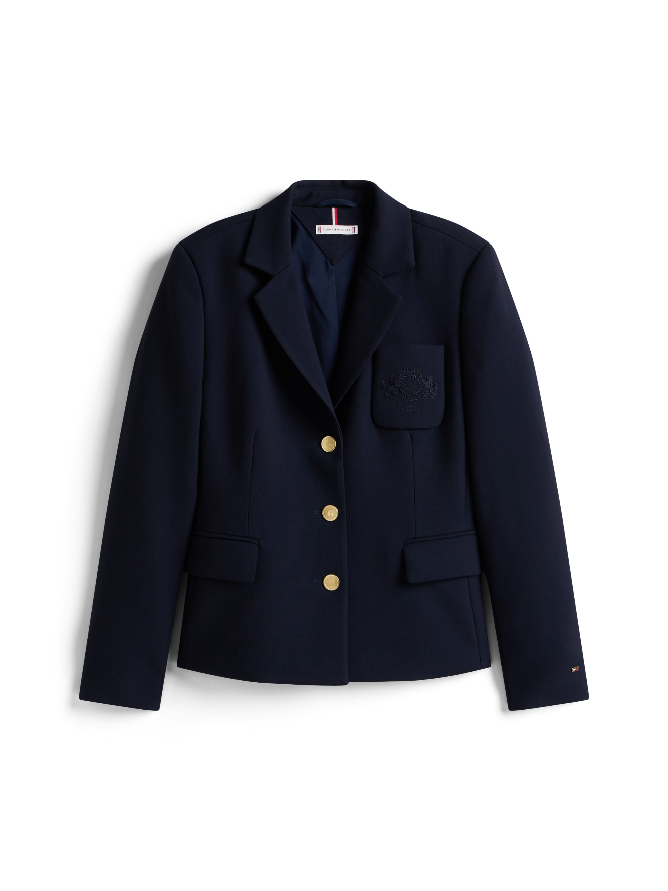 Tommy Hilfiger Kurzblazer »PUNTO TONAL CREST SLIM BLAZER«