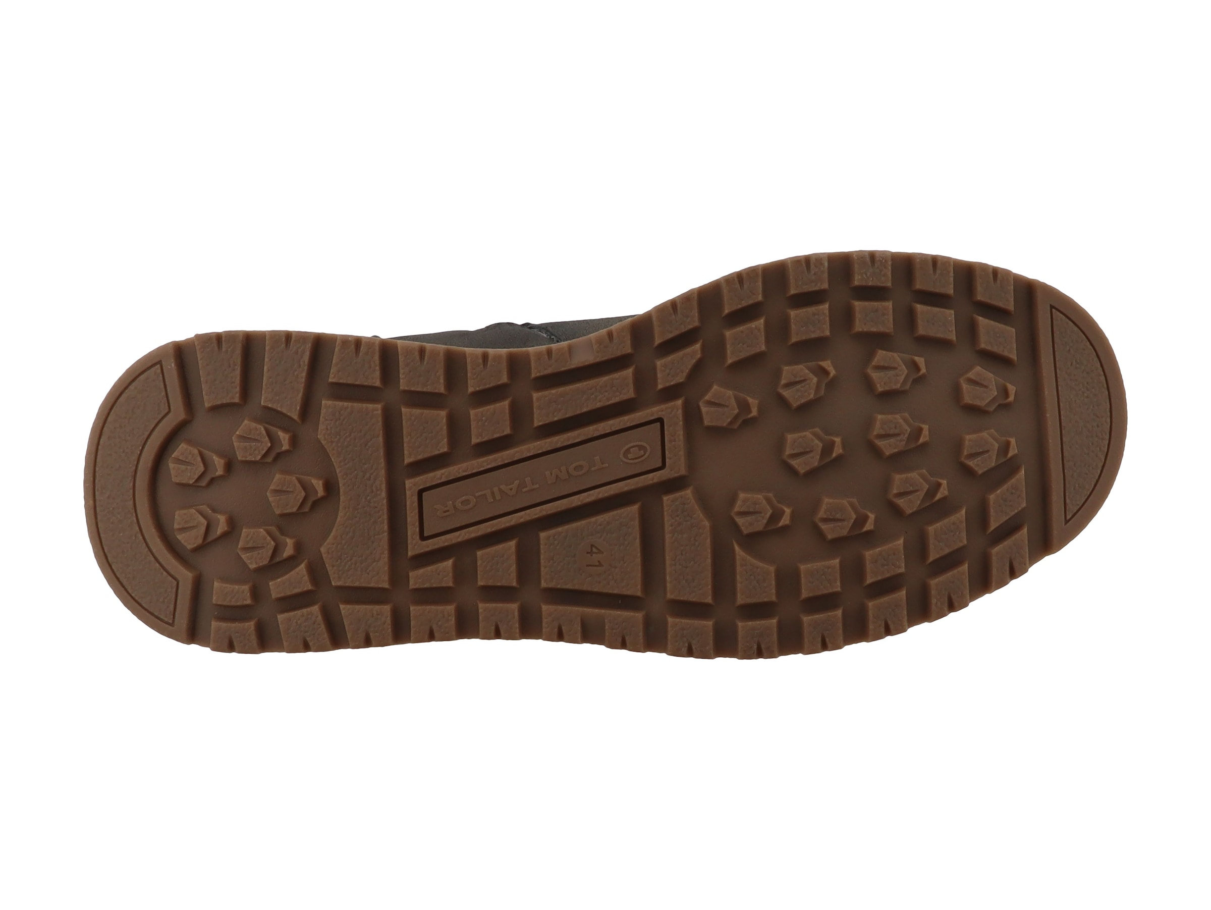 TOM TAILOR Schnürboots  Herbstboots mit Ziernähten und Logoschriftzug