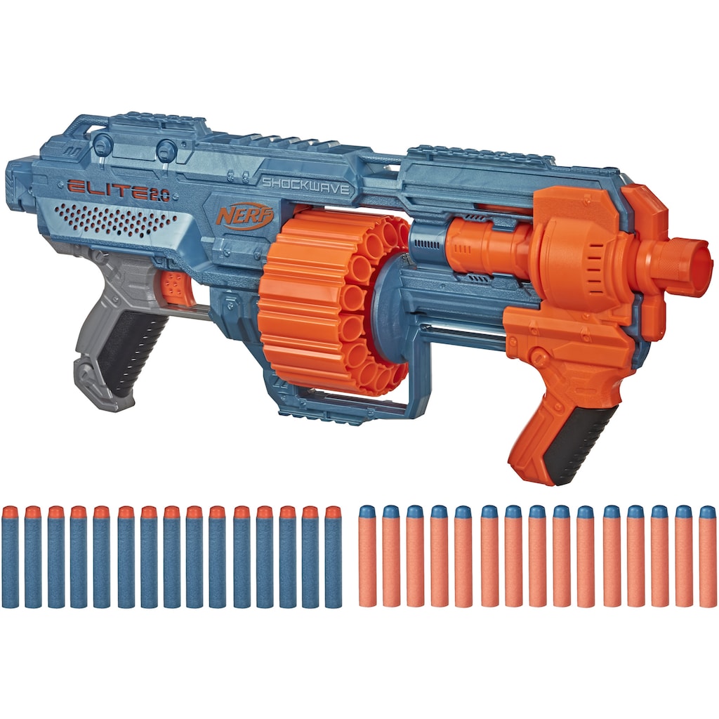 Hasbro Blaster »Nerf Elite 2.0 Shockwave RD-15«, inkl. 30 Darts