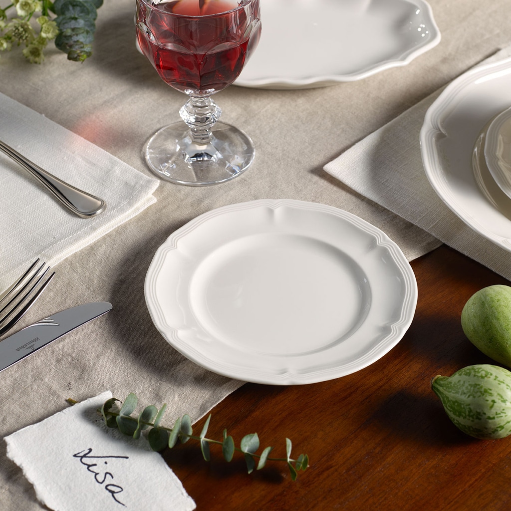 Villeroy & Boch Brotteller »Brotteller Manoir ø 17,4 cm weiß«