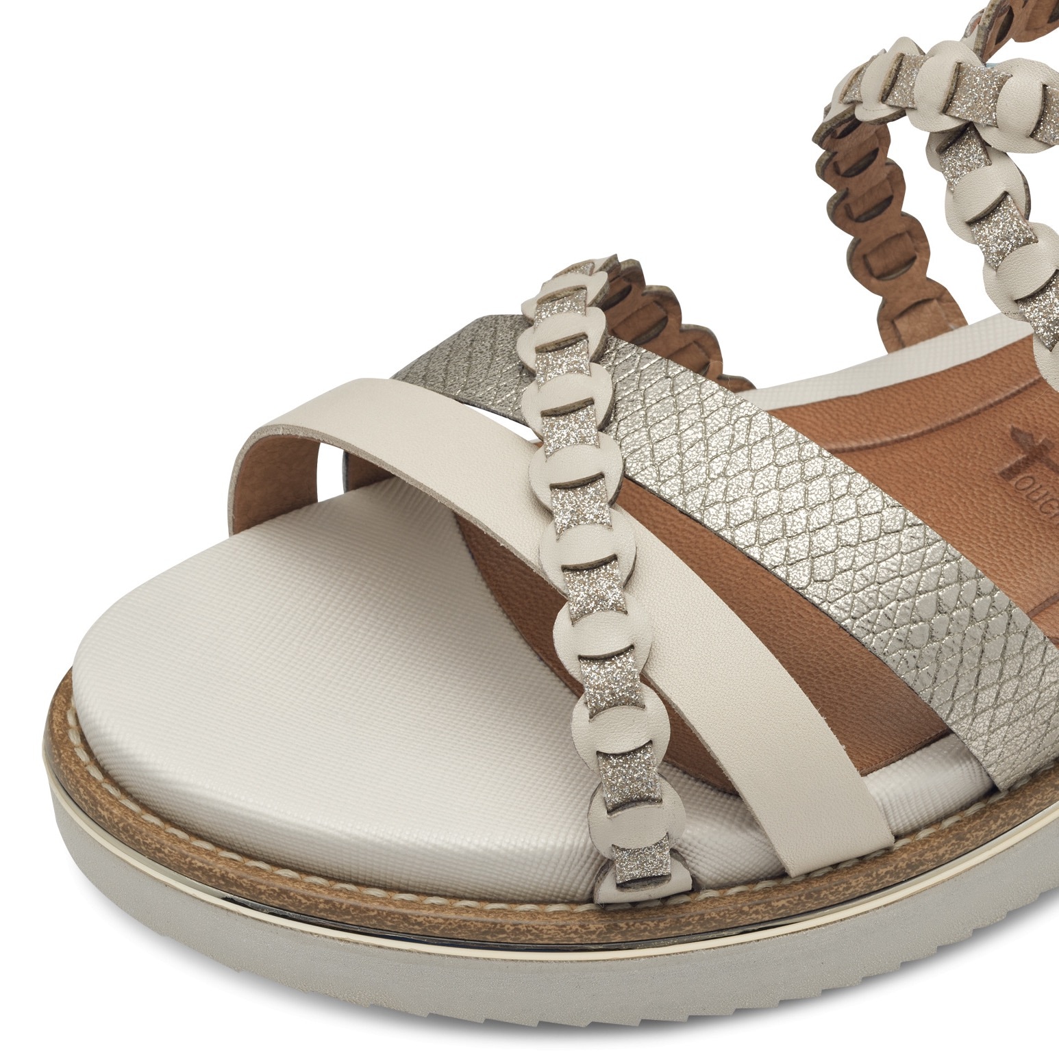 Tamaris Keilsandalette  , Riemchensandale, Sommerschuh mit verstellbarer Schnalle