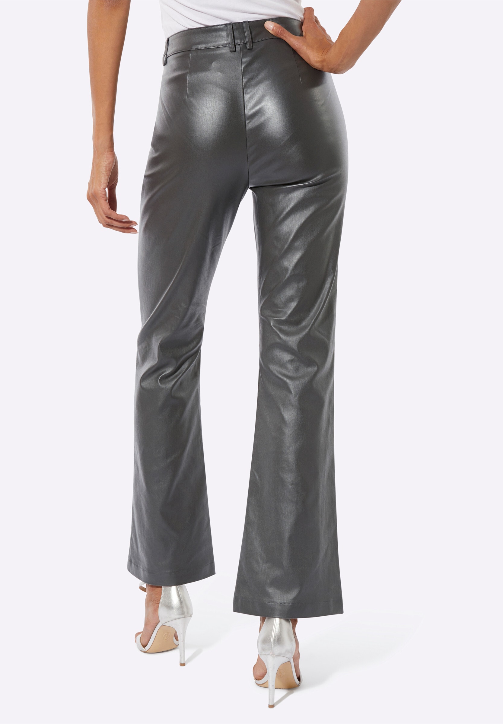 creation L Stoffhose »Hose Hose aus Leder-Imitat«