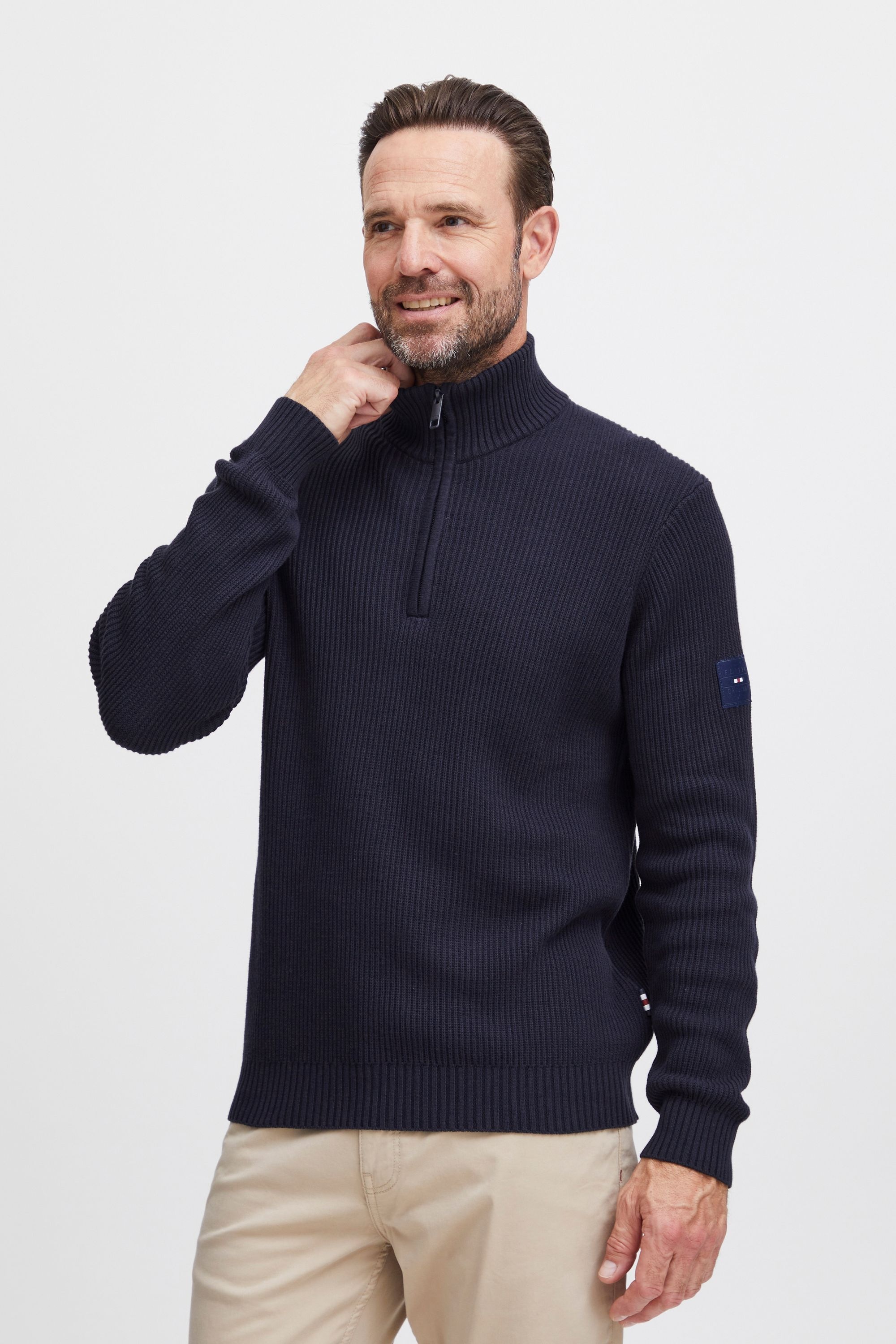 FQ1924 Strickfleece-Pullover »Strickpullover FQKyle«