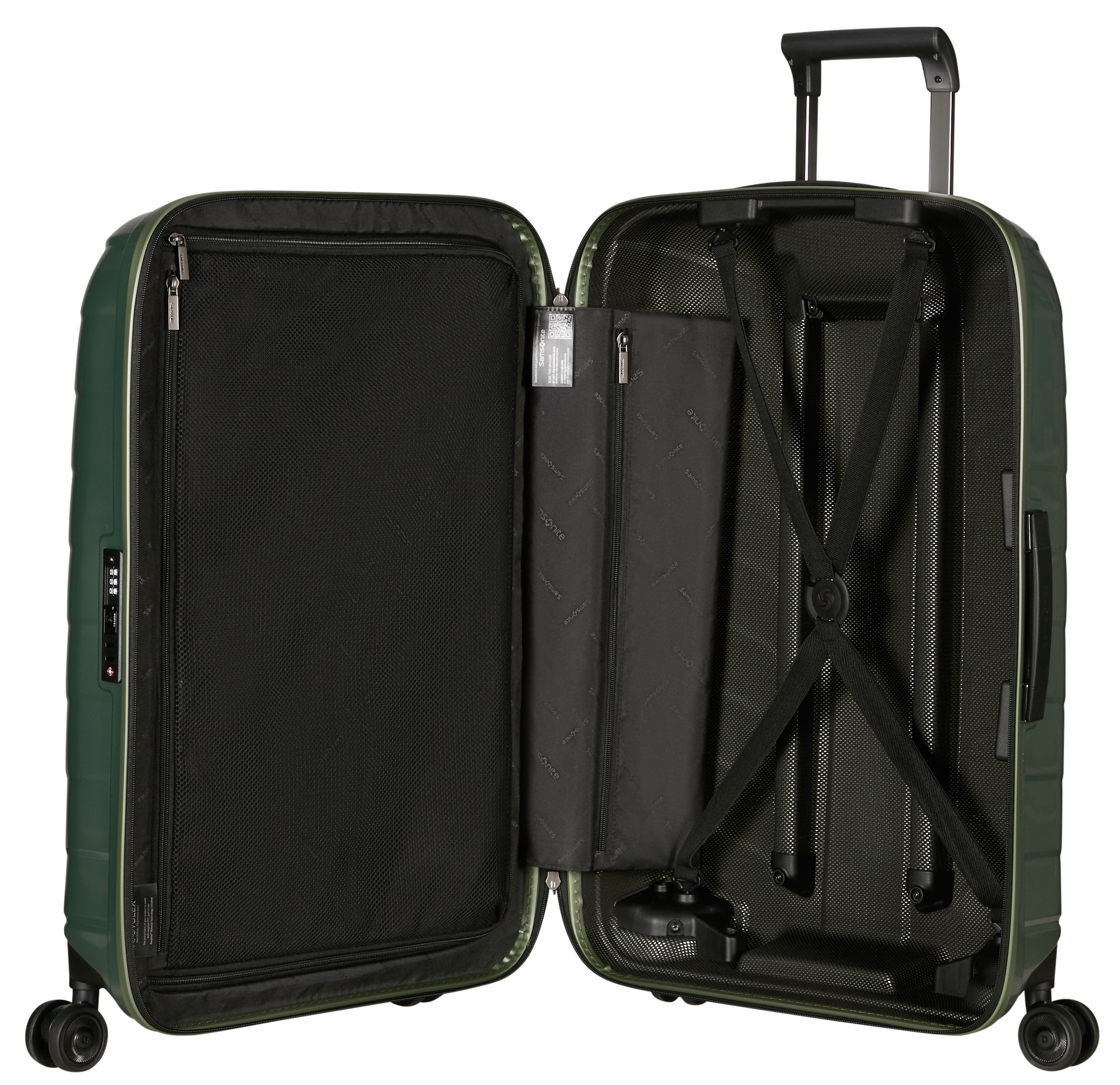 Samsonite Hartschalen-Trolley »ATTRIX, verschiedene Größen und Farben«, 4 Rollen, Hartschalen-Koffer Reisegepäck TSA-Schloss Volumenerweiterung bei S