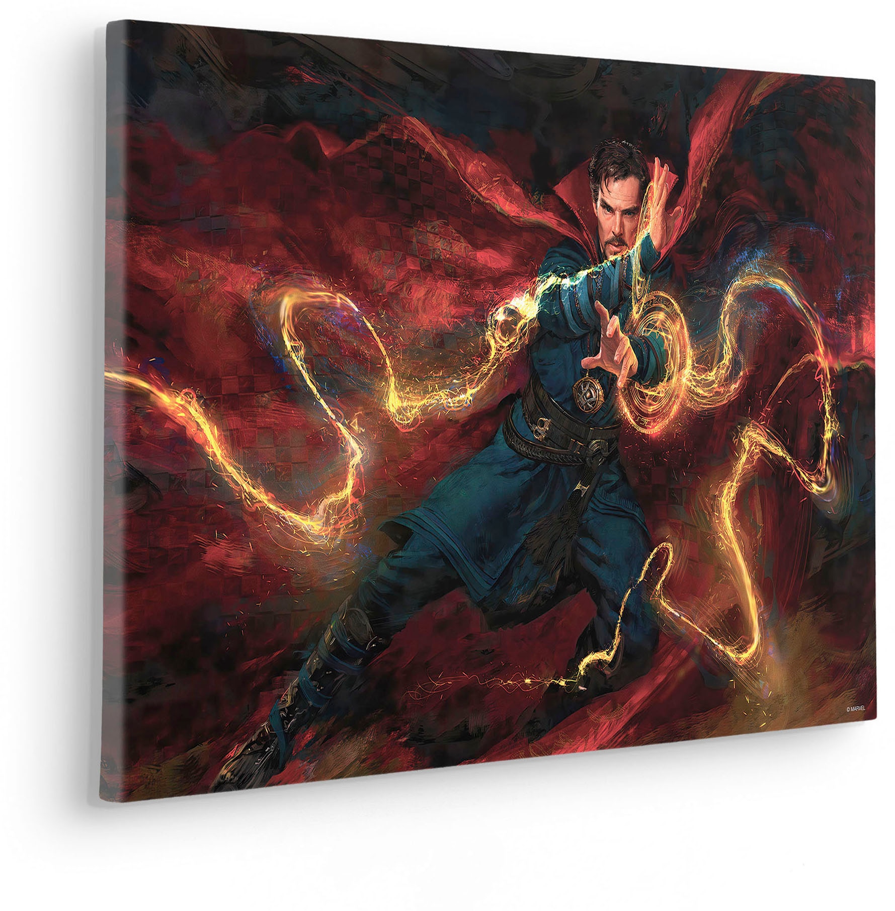 Komar Leinwandbild »Doctor Strange Sorcerer Supreme - Größe 60 x 40 cm«, Disney, (1 St., 60 x 40 cm (Breite x Höhe), Keilrahmenbild mit Echtholzrahmen, Kinderzimmer