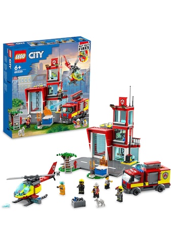 LEGO® Konstruktionsspielsteine »Feuerwache (60320), LEGO® City«, (540 St.) kaufen