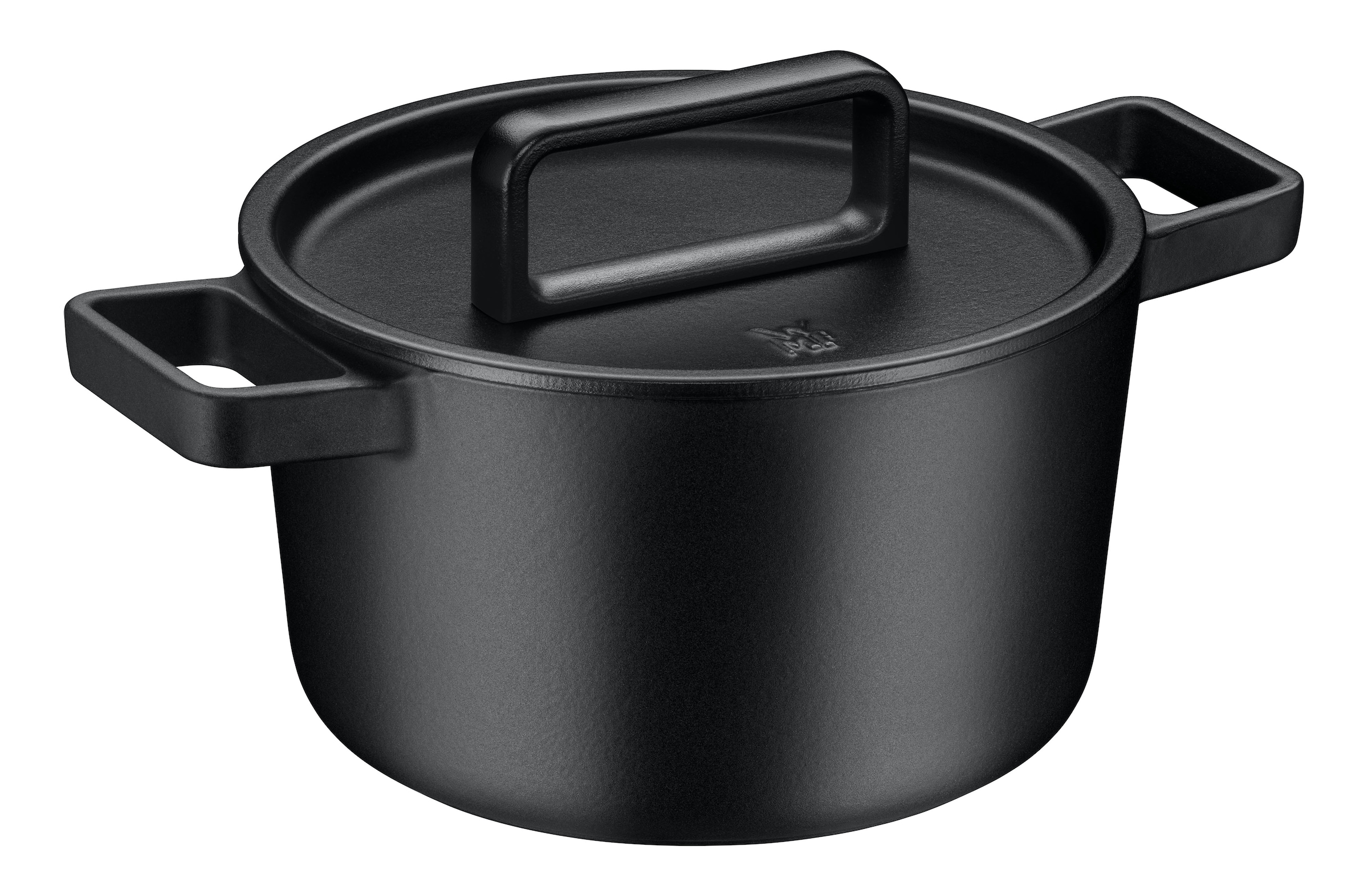 WMF Bräter »Flavour, Ø 22 cm«, Gusseisen, 4,3 Liter, Gusseisen-Kochgeschirr, Deckel mit Kondensationsnoppen