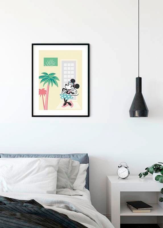 Komar Poster »Minnie online kaufen XXL Disney, Schlafzimmer, 3 Garantie mit (1 Palms«, St.), Jahren | Kinderzimmer, Wohnzimmer Mouse