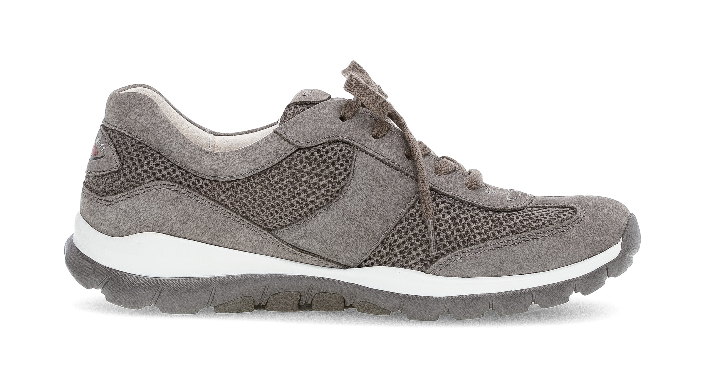 rollingsoft Sneaker  , Freizeitschuh, Halbschuh, Schnürer mit Logo an der Ferse