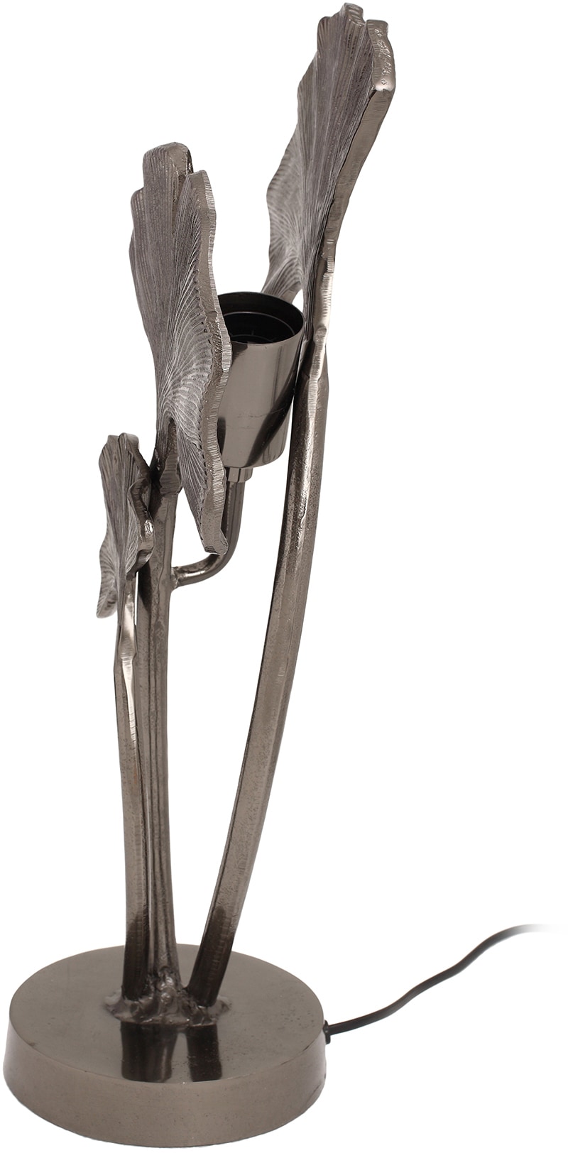 Kayoom Tischleuchte »Bailey«, 1 flammig-flammig, Dekorative Tischleuchte im Gingko-Blatt-Design, handgefertigt Metall