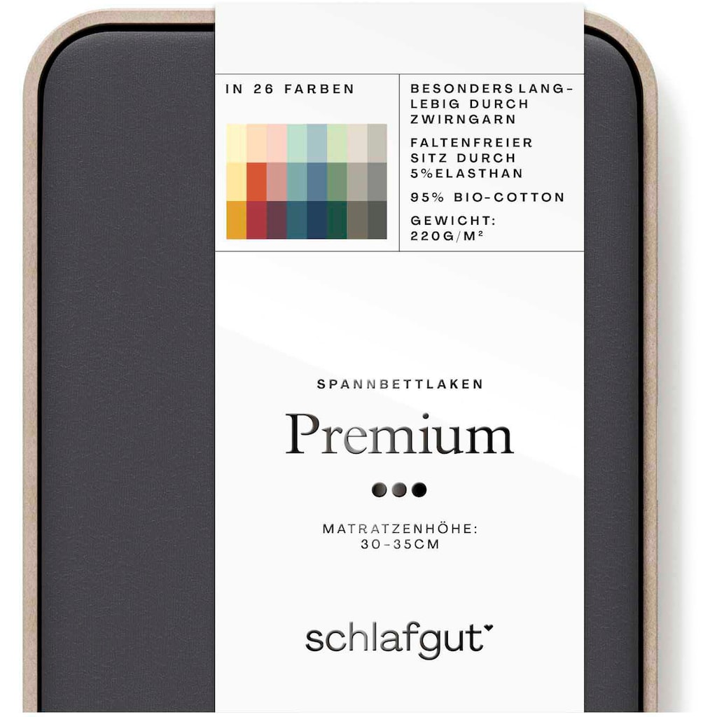 Schlafgut Spannbettlaken »Premium«