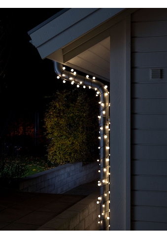 LED-Lichterkette »Weihnachtsdeko aussen«, 80 St.-flammig