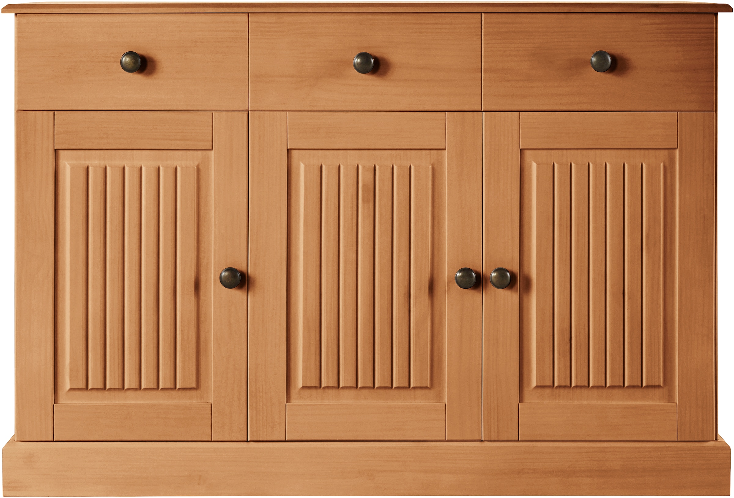 Home affaire Sideboard »Liotta«, Kommode mit 2 Schubkästen u. 2 verstellbare Einlegeböden