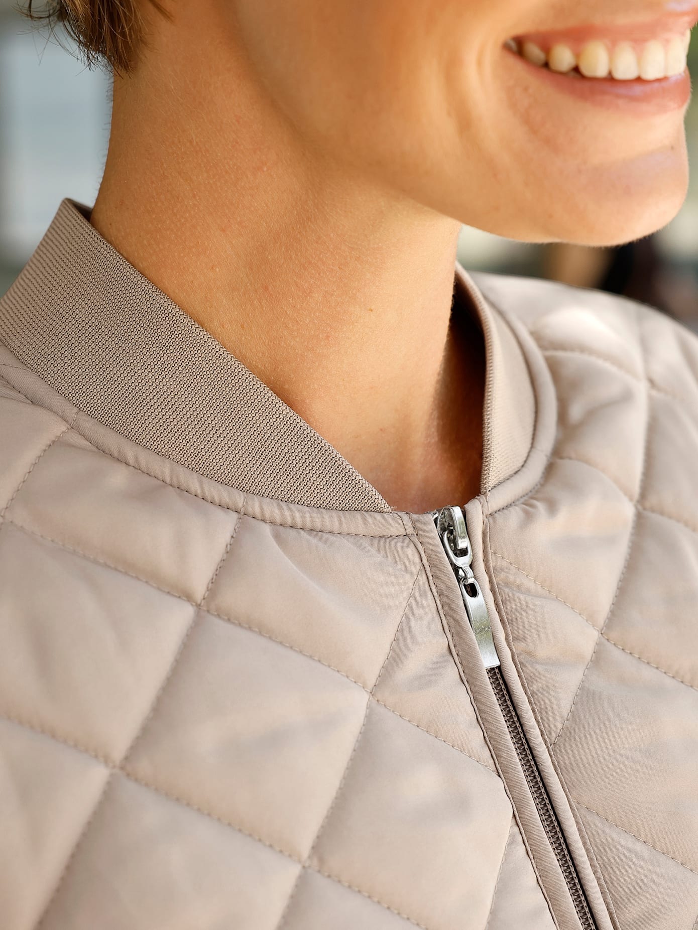 Classic Basics Steppjacke, ohne Kapuze