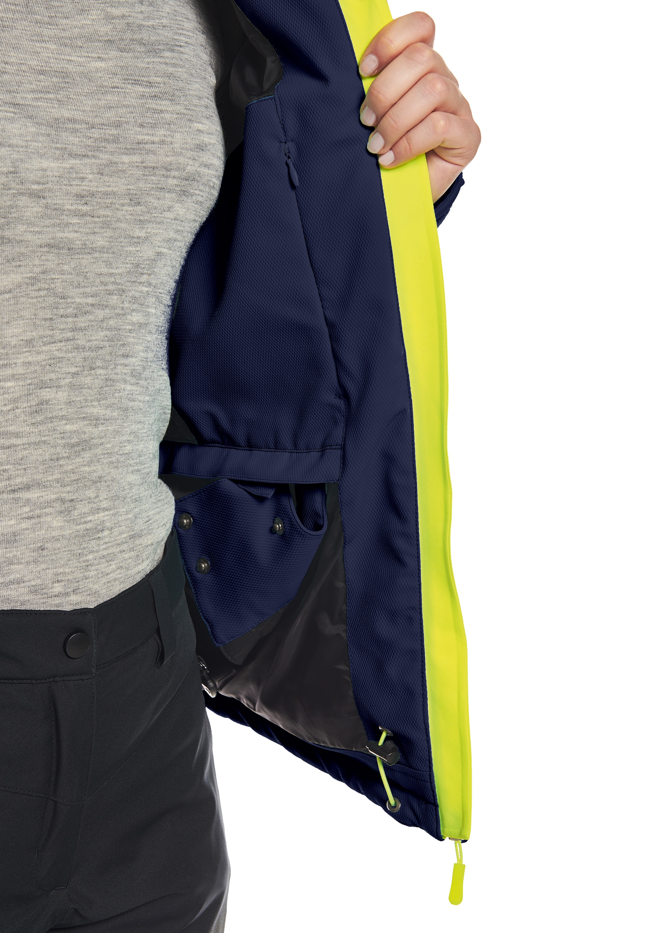 Maier Sports Funktionsjacke »Fast Vibes W«, Hybridjacke für Damen mit vollwertiger Skiausstattung
