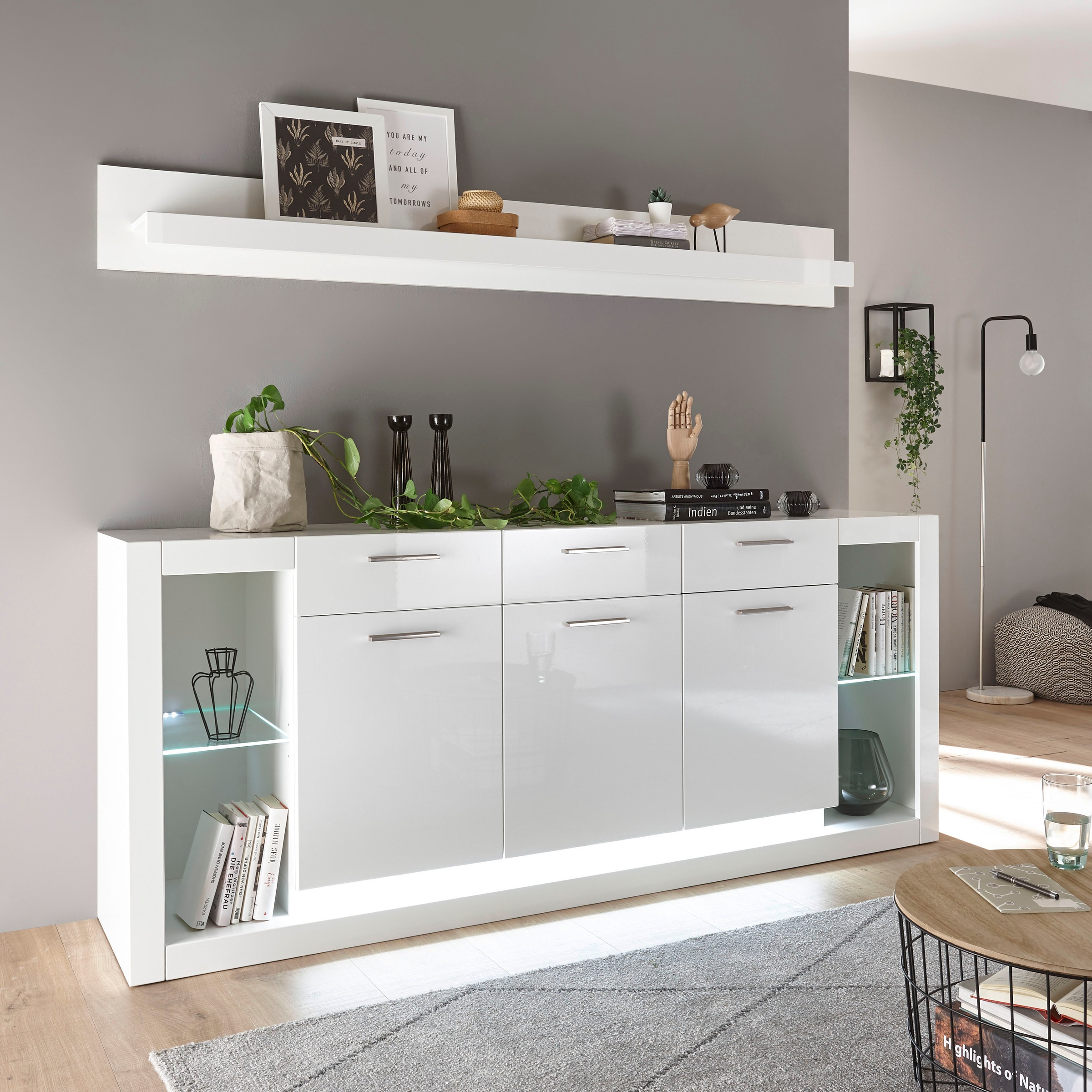 Home affaire Wandregal »MERAN« Breite ca. 198 cm