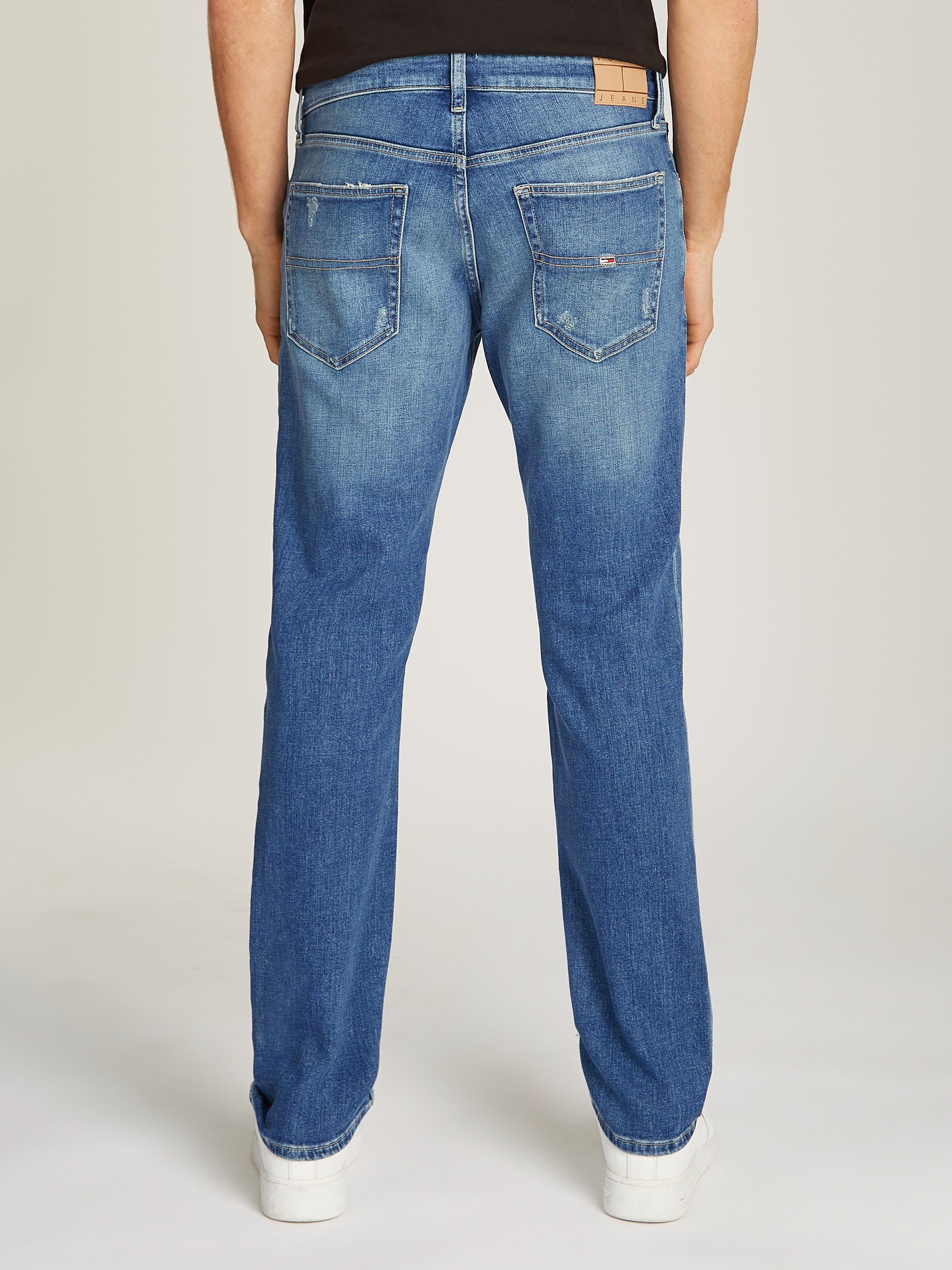 Tommy Jeans Slim-fit-Jeans »Scanton Slim Denim«, Destroyed-Effekt, verschieden Waschungen