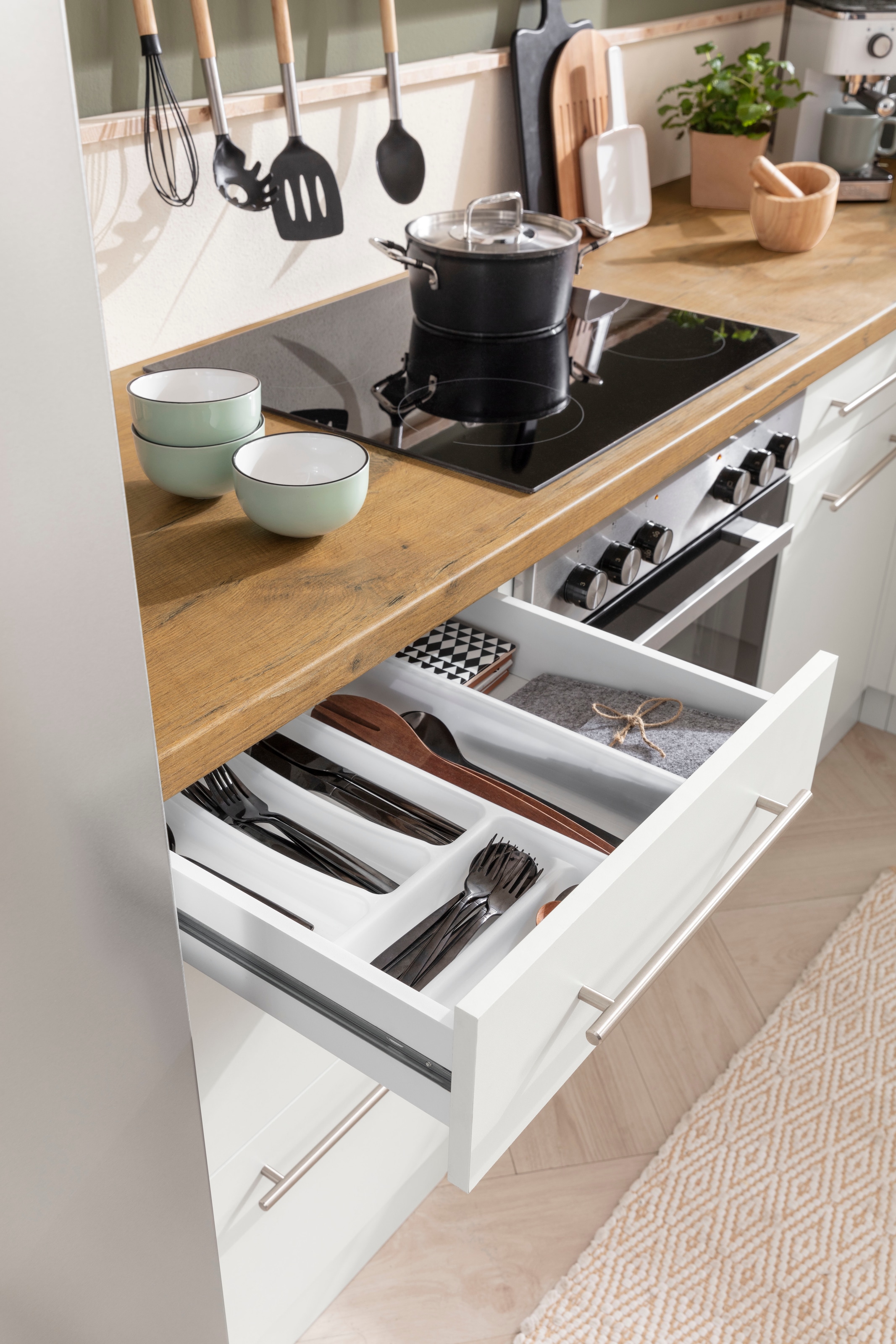 wiho Küchen Winkelküche »Unna«, 220 kaufen Stellbreite mit E-Geräten, 170 cm Raten x auf