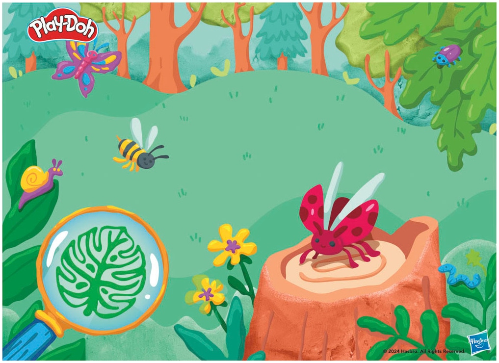 Hasbro Knete »Play-Doh, Mikroskop mit Licht«