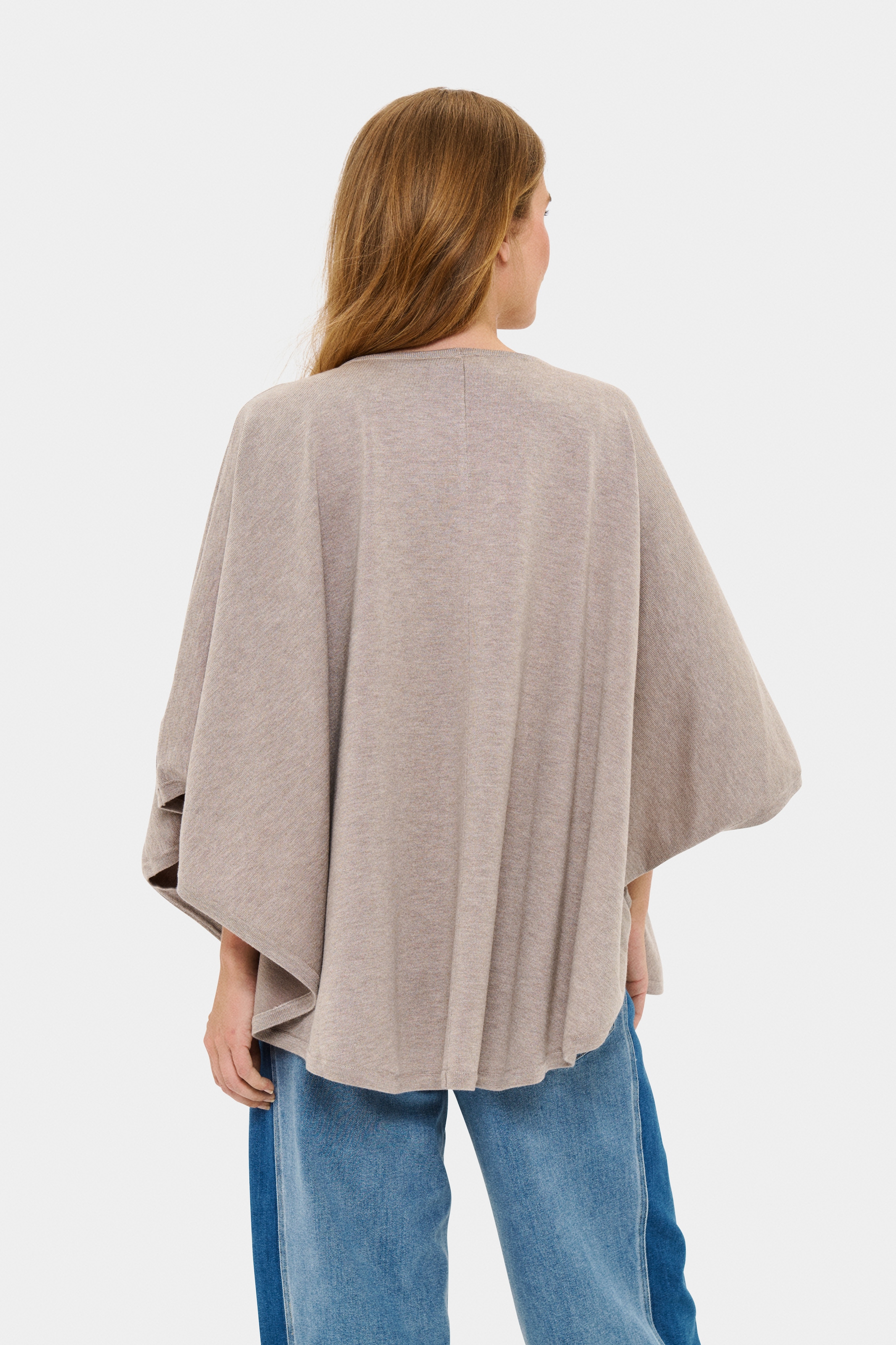 Saint Tropez Strickponcho »BilliSZ Poncho« Loose fit, Viskosemischung