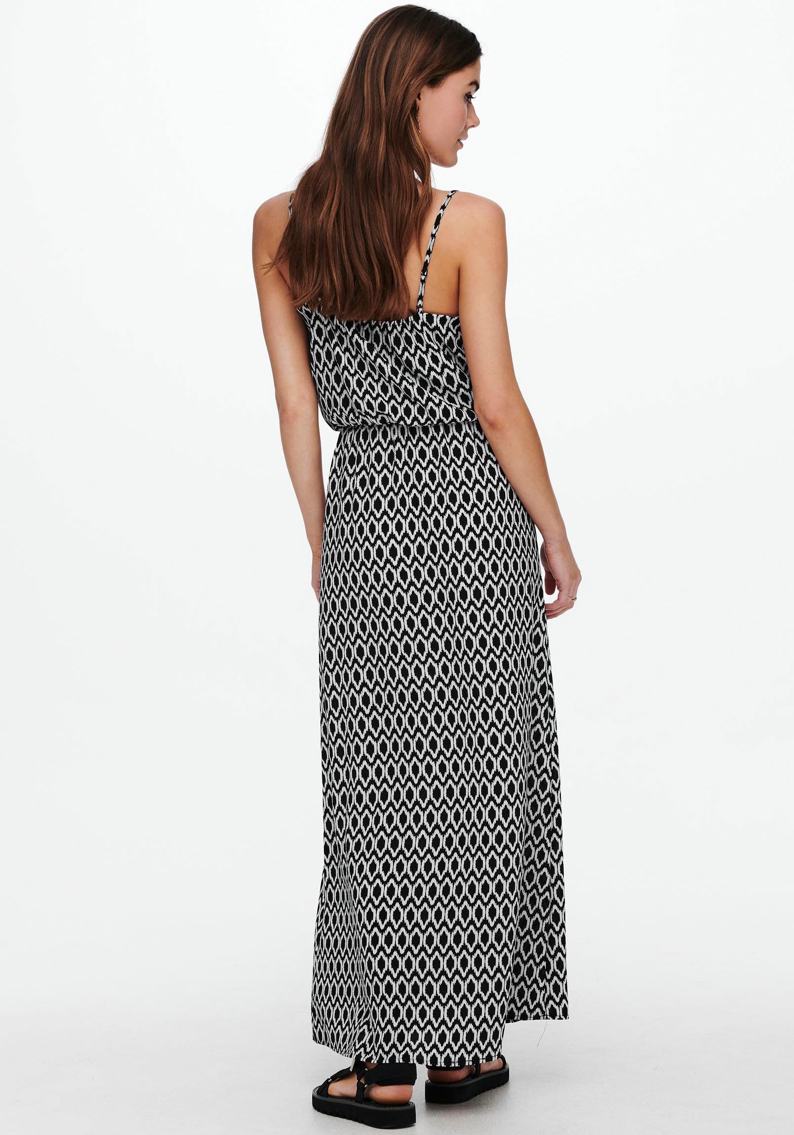 ONLY Maxikleid »ONLWINNER S/L MAXI DRESS NOOS PTM«, mit Spaghettiträger